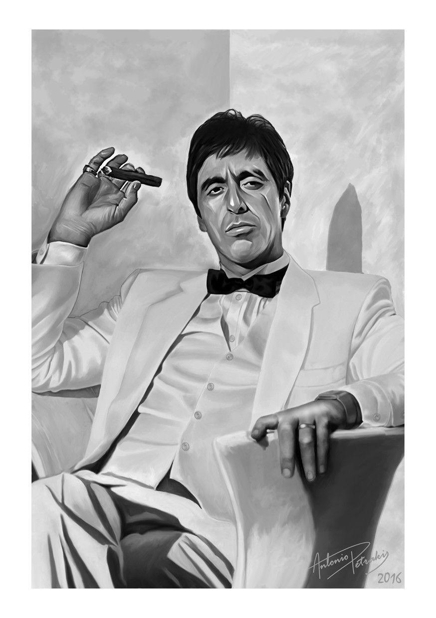 874x1240 Scarface Montana Artwork OPP0w. Scarface Movie, Scarface Poster, Tony Montana