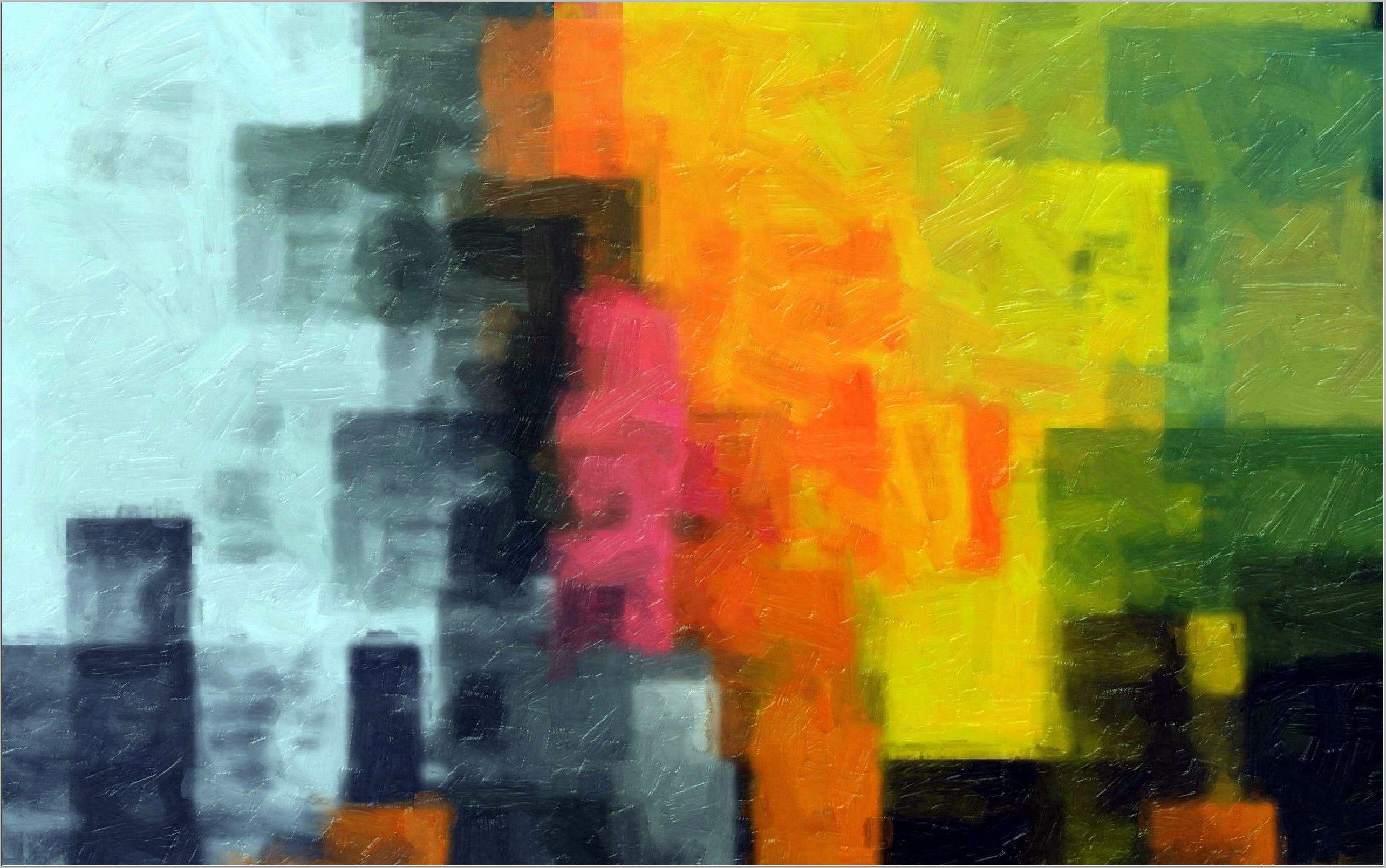 2569x1609 Cubism Wallpaper