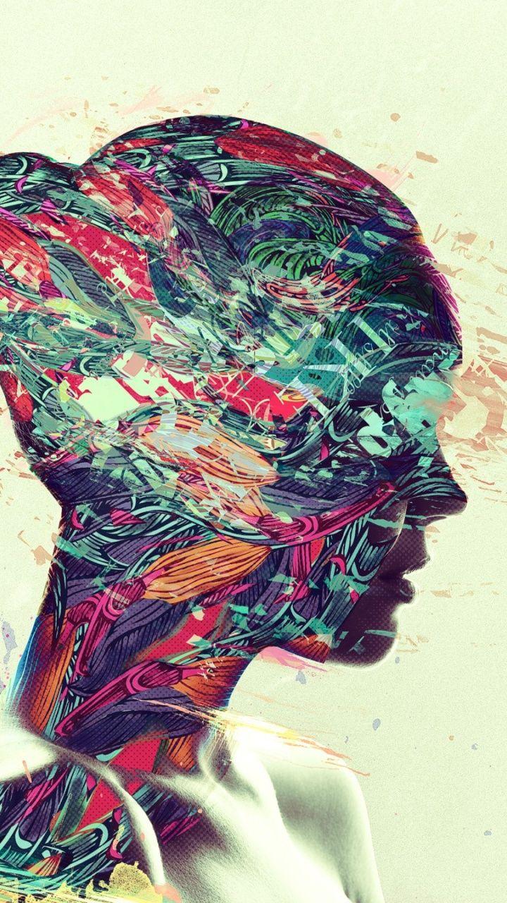 720x1280 Digita Art Woman's Portrait Htc one x wallpaper