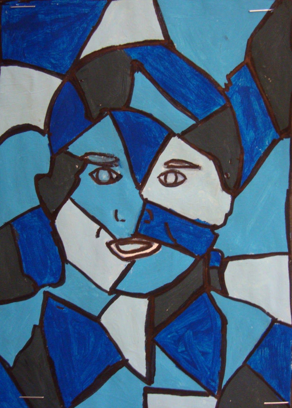 1145x1600 Simple Cubist paintings