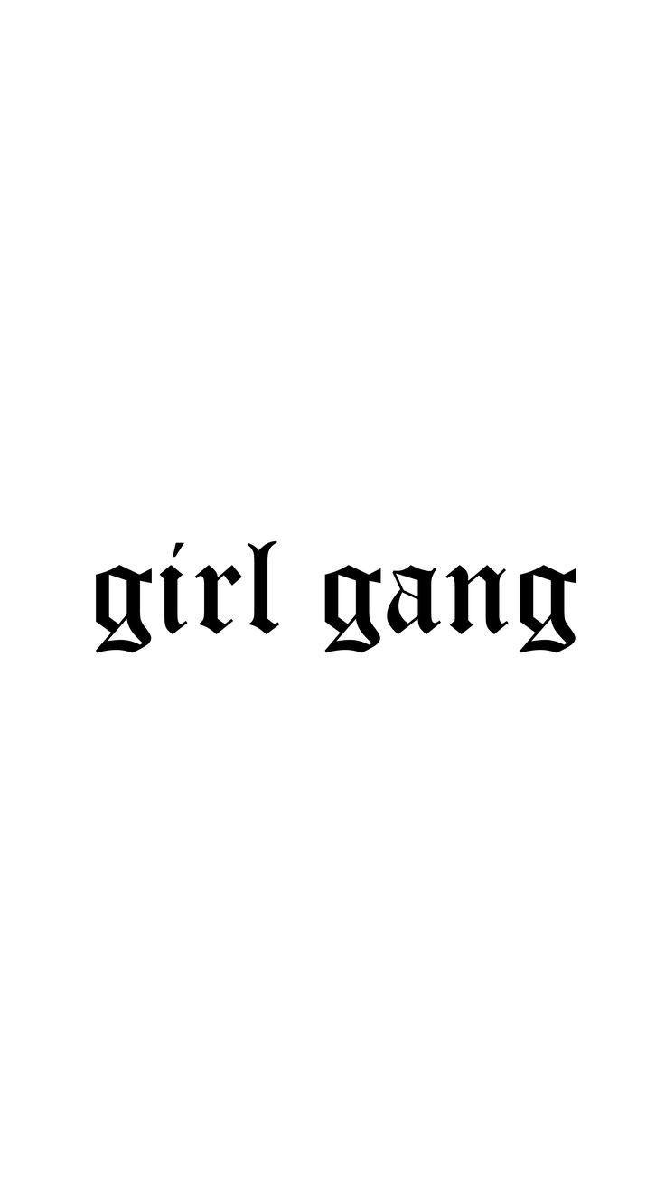 736x1308 Papel de parede. Bad girl wallpaper, Girl gang aesthetic, Pretty wallpaper iphone