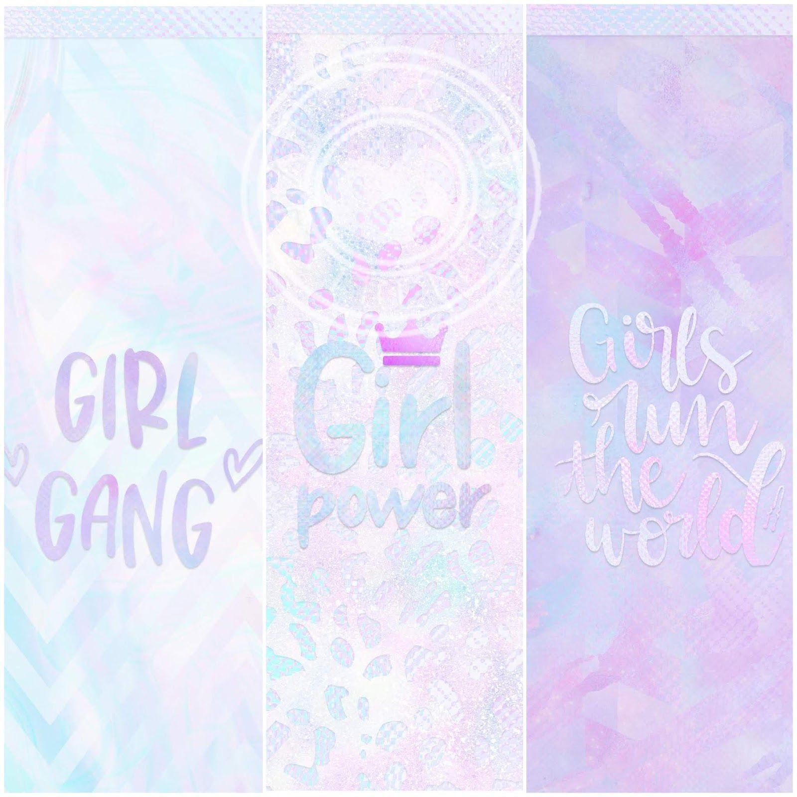 1600x1600 Pretty Walls: Girl Gang X 6 piece wallpaper set
