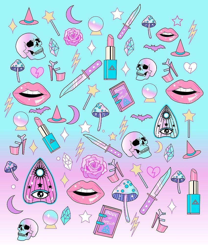 850x1000 Pastel Grunge Wallpaper