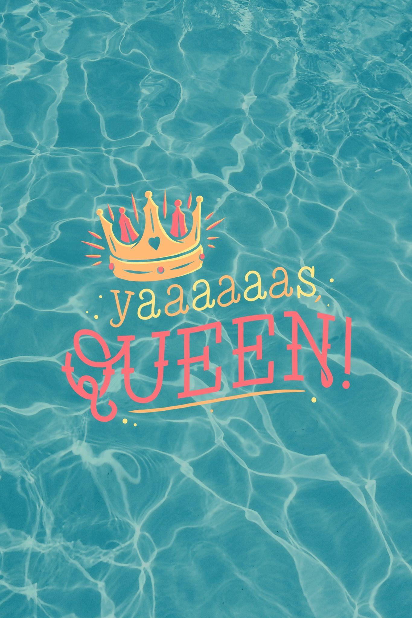 1365x2048 Yaaaaaas, Queen. #madewithover. Girl iphone wallpaper, Tumblr iphone wallpaper, Queens wallpaper
