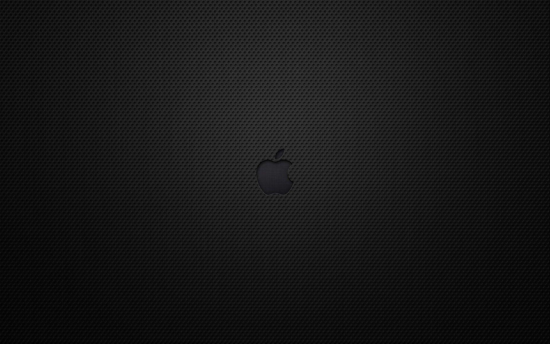 1920x1200 Black Apple Wallpaper