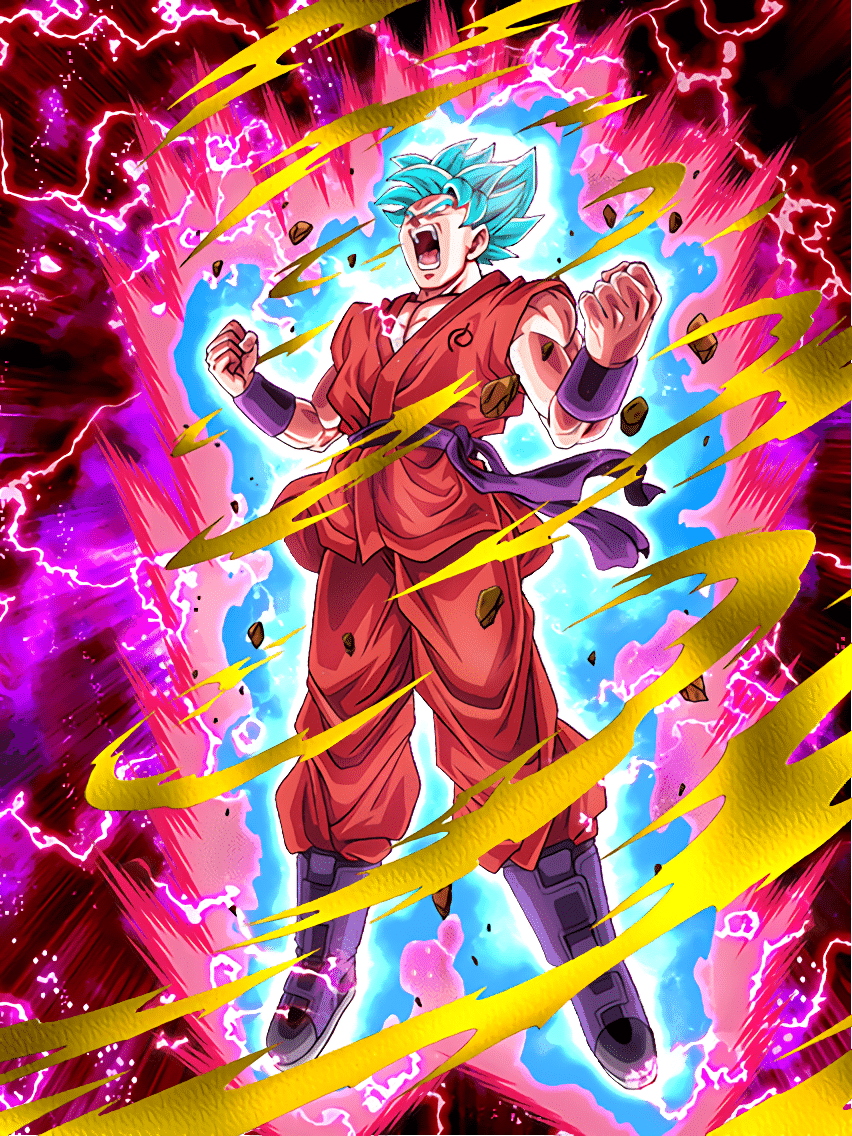 852x1136 Goku Ssgss Kaioken Dokkan Battle HD Wallpaper
