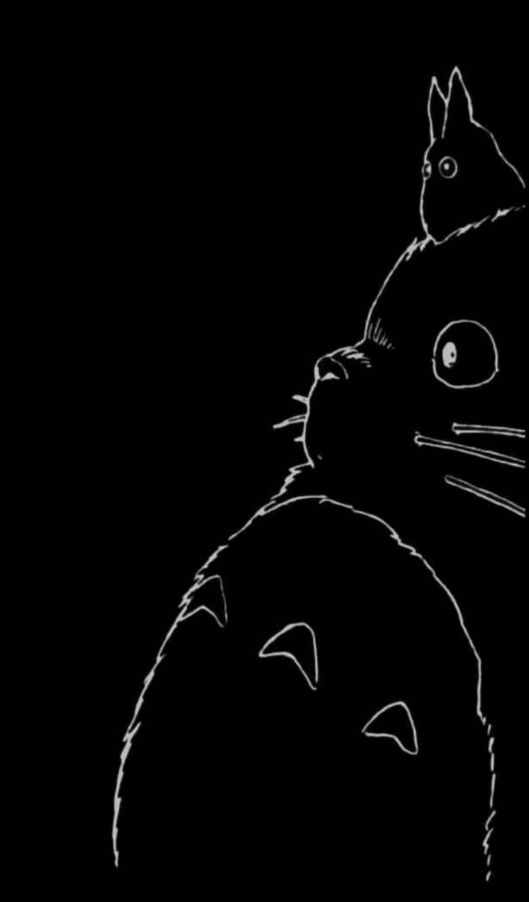 752x1280 Totoro wallpaper