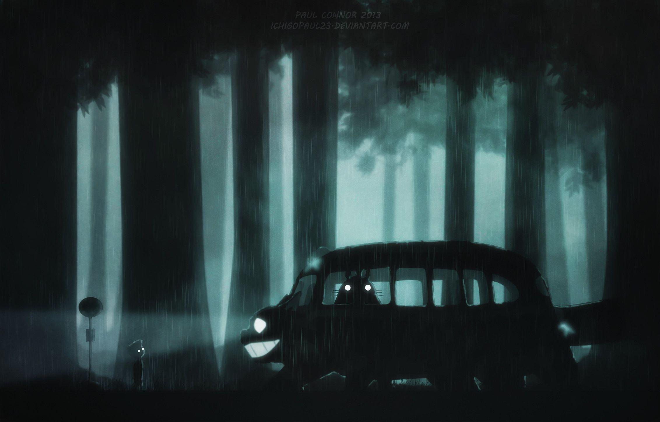 2264x1448 Ghibli Wallpaper