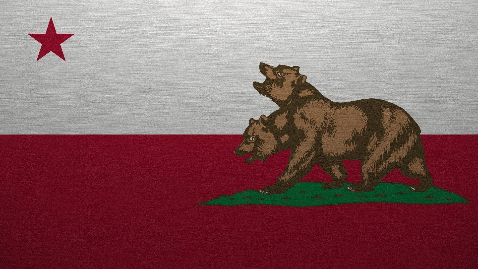 1920x1080 California Flag