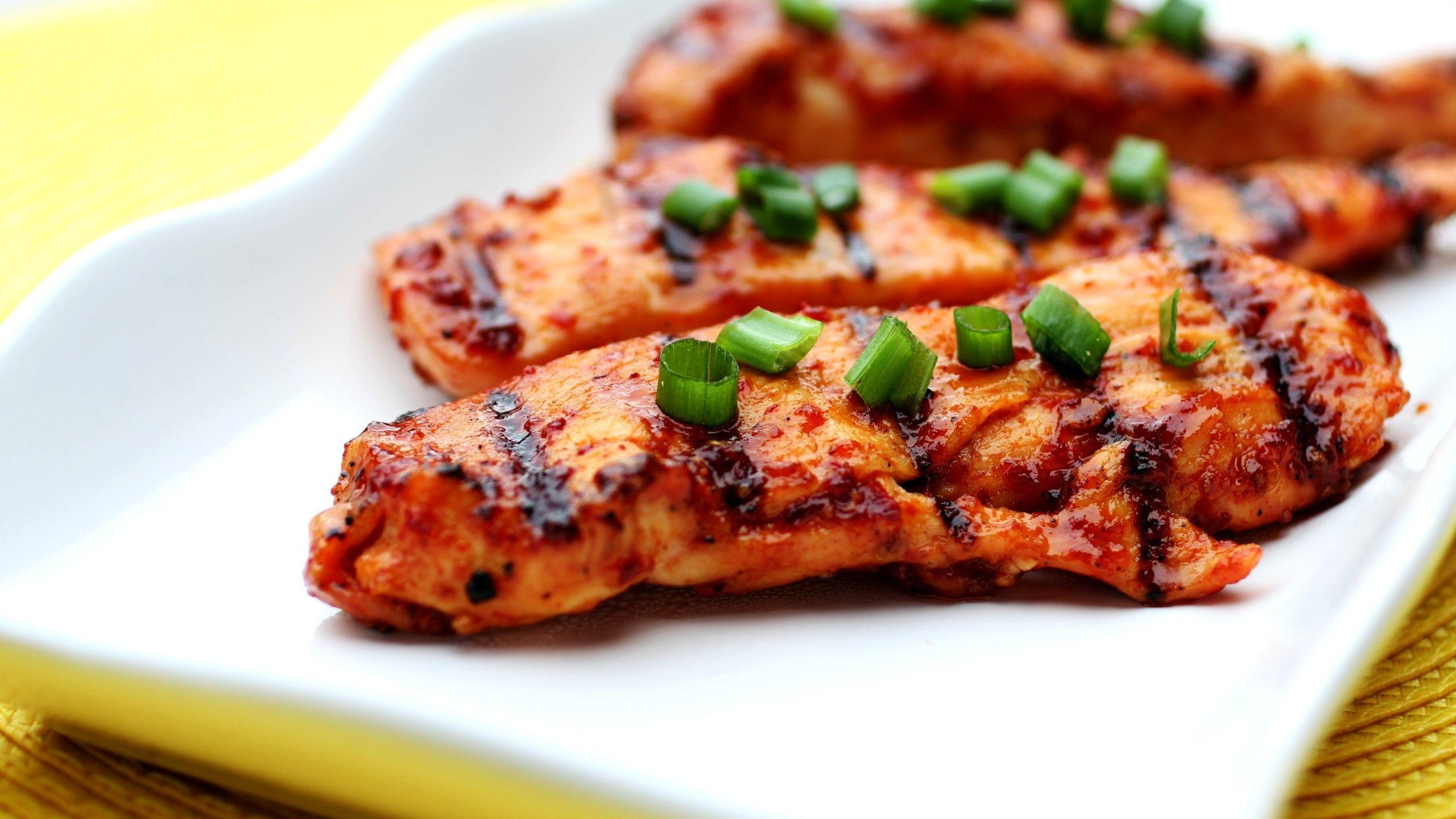 2560x1440 meat, chicken, grilled 1440P Resolution Wallpaper, HD Food 4K Wallpaper, Image, Photo and Background