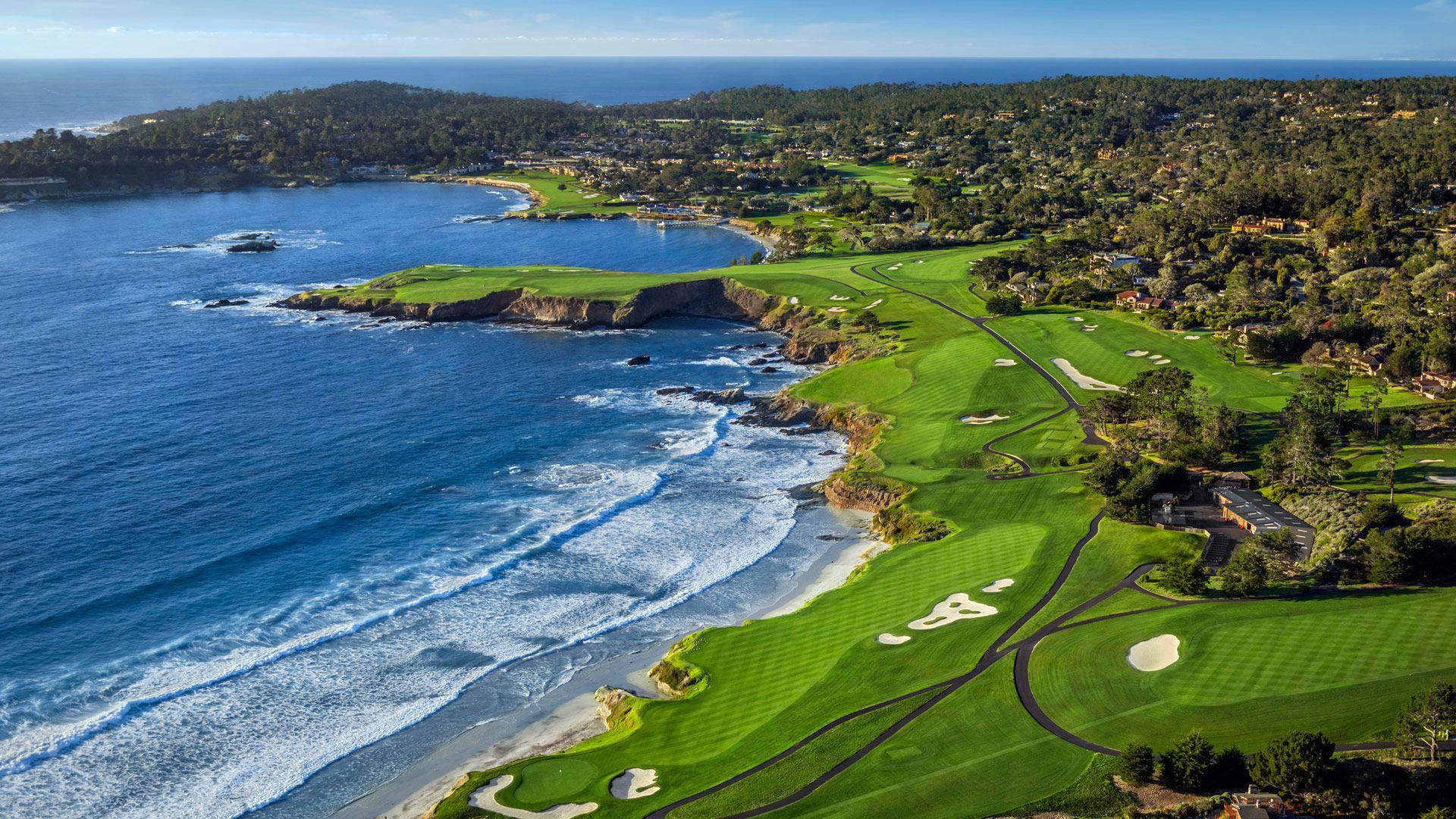 1920x1080 Pebble Beach Golf Course Beautiful HD Wallpaper