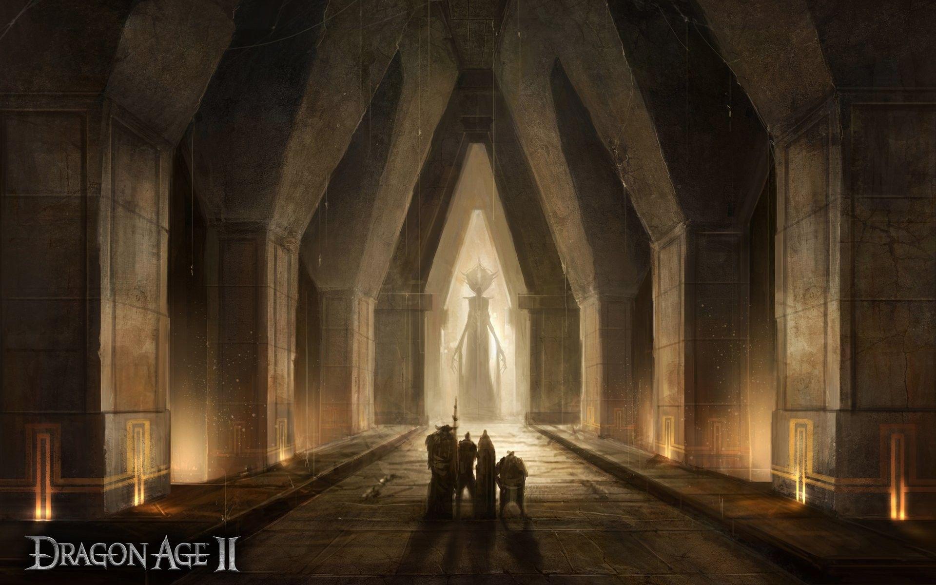 1920x1200 Dragon age, ancient, temple, god