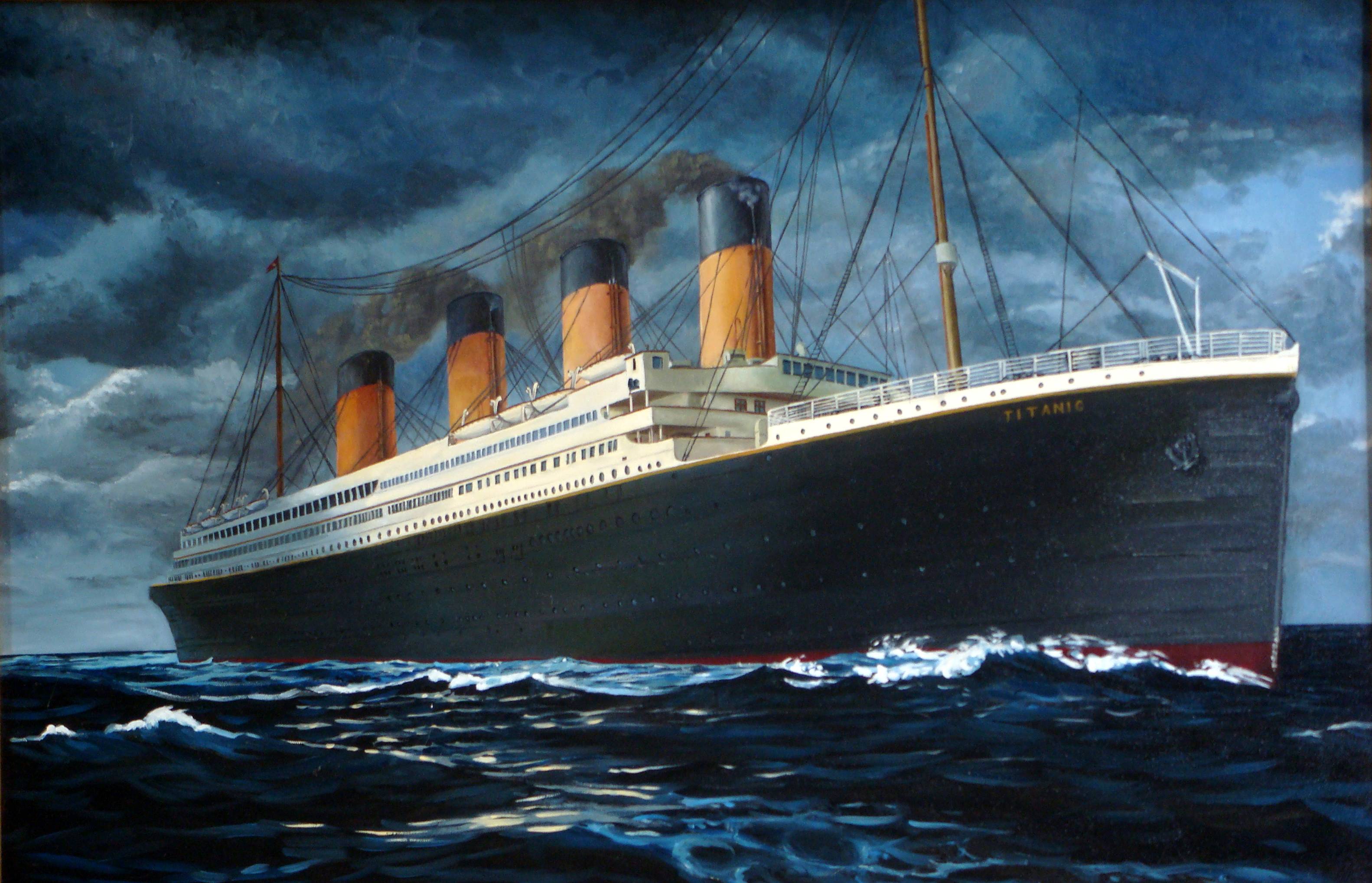 3165x2037 Titanic Background