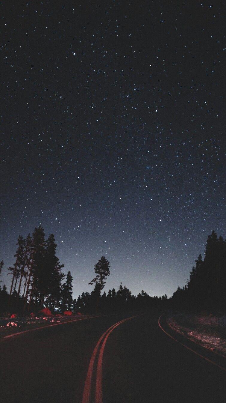 755x1344 Night Stars Road Side Camping iPhone Wallpaper. Eyes wallpaper, Night sky wallpaper, Nature iphone wallpaper