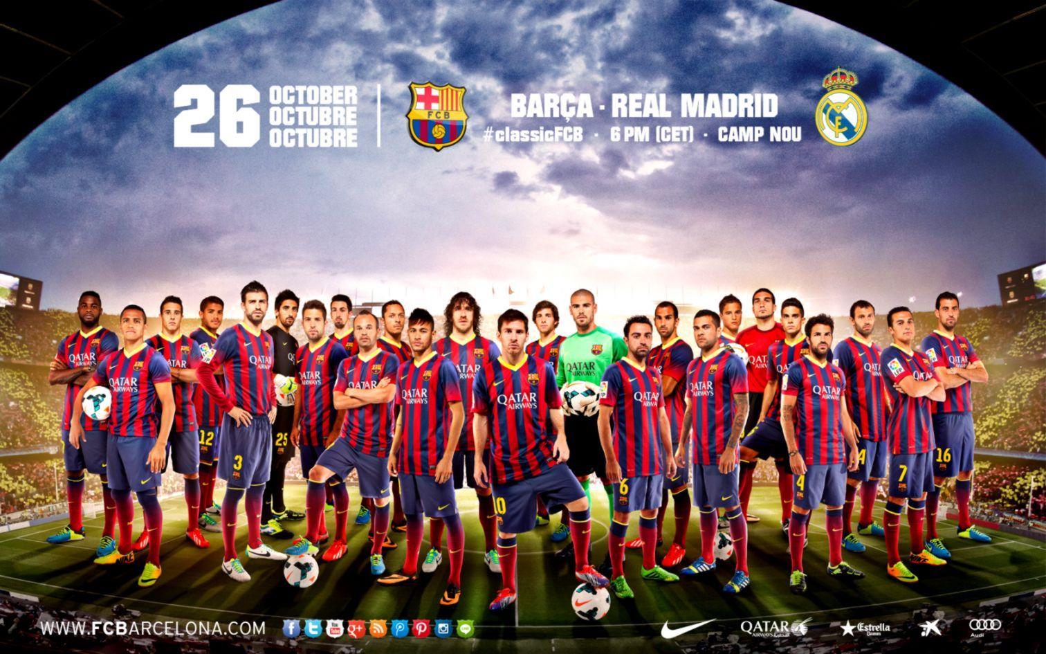 1512x945 Fc Barcelona Team Wallpaper 1 Chainimage Barcelona 2013 2014 Team HD Wallpaper