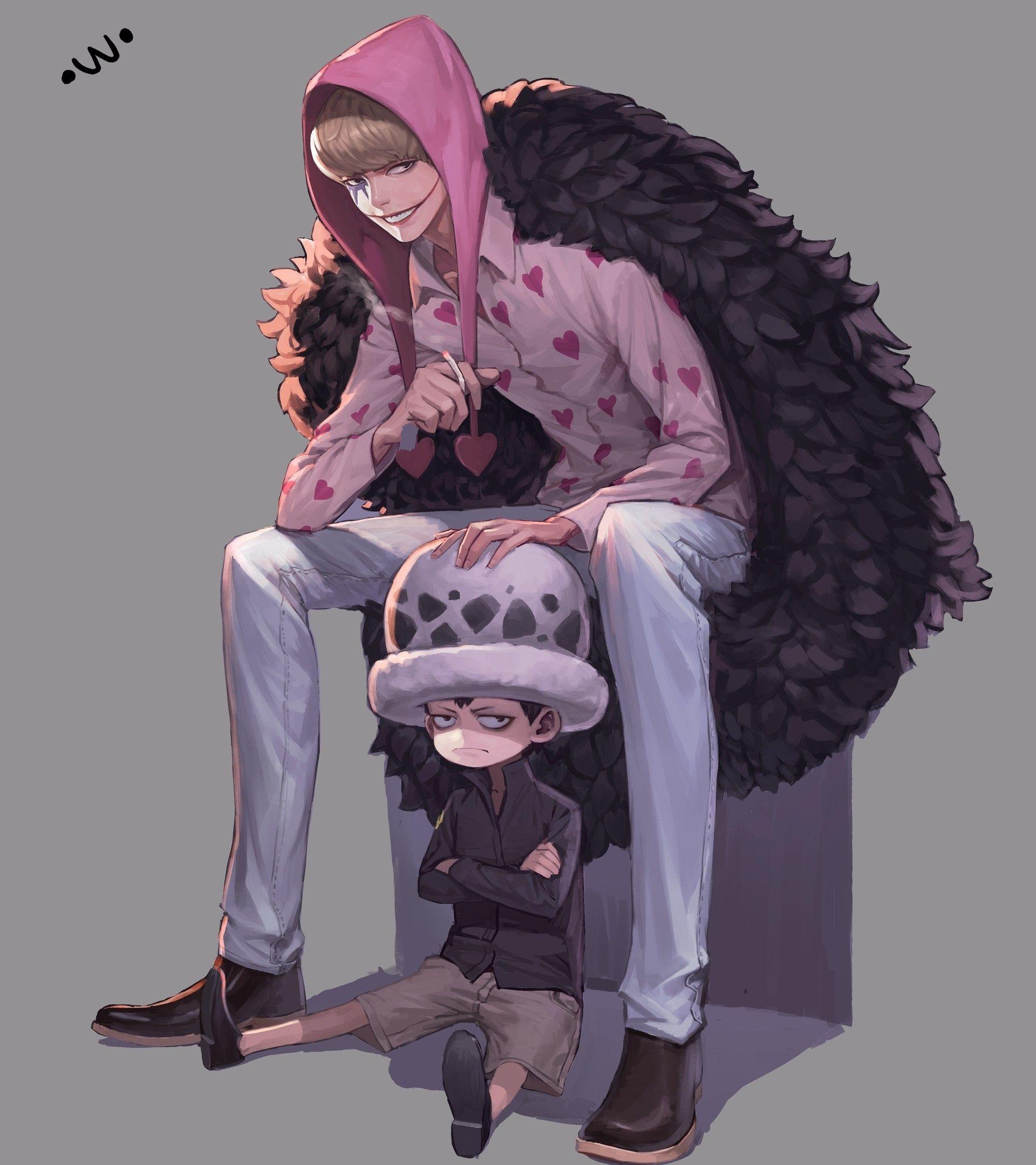 1920x2160 Corazon One Piece Mobile Wallpaper HD