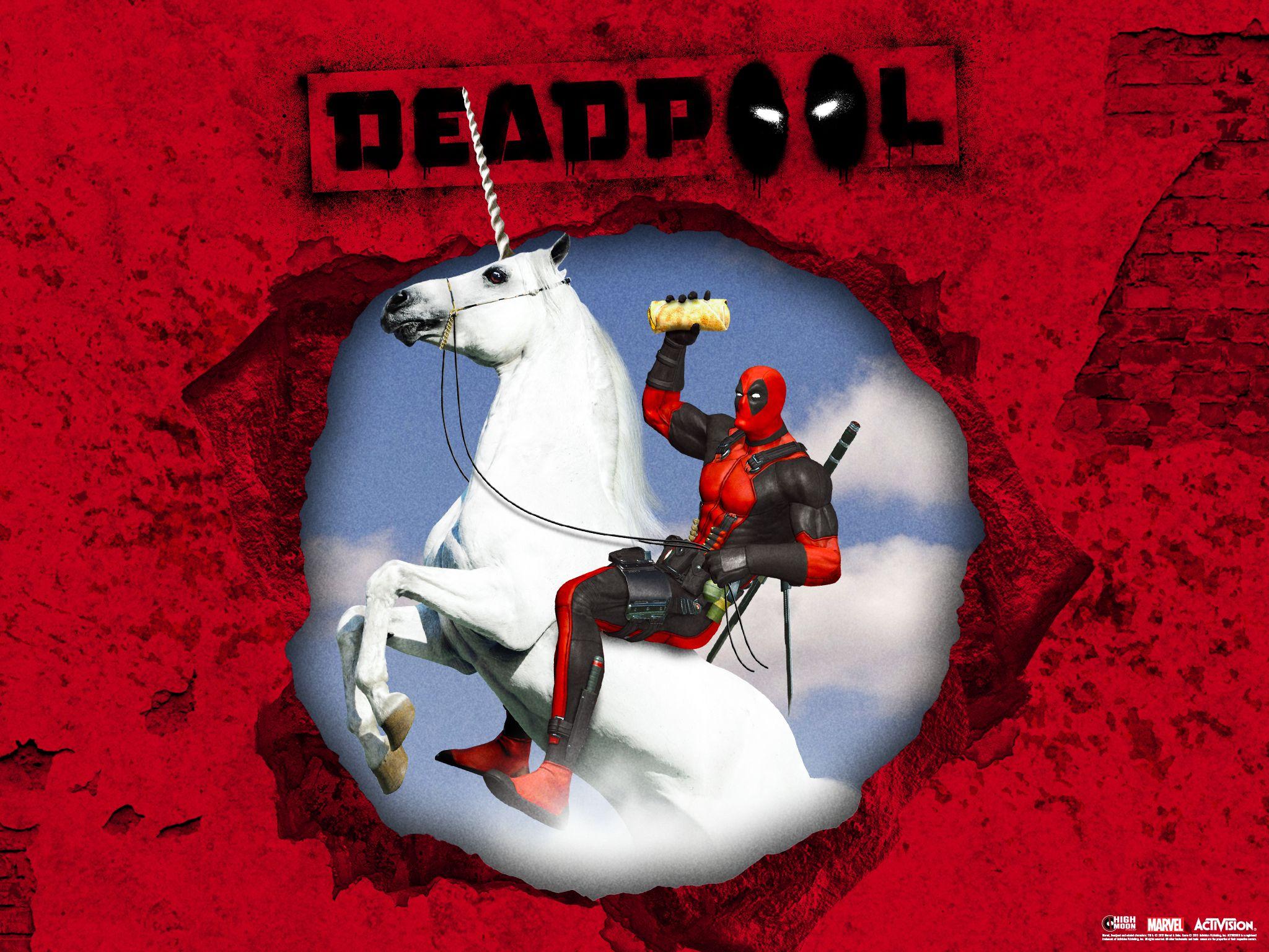 Deadpool Unicorn Wallpapers Top Free Deadpool Unicorn Backgrounds Wallpaperaccess