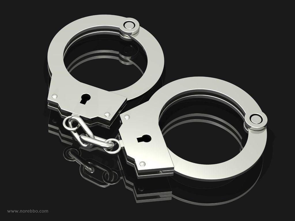 1024x768 Handcuffs Wallpaper
