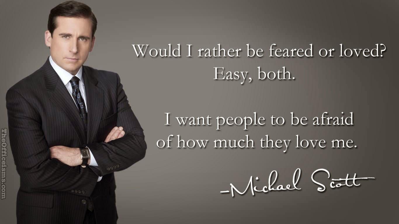 1366x768 Michael Scott Wallpaper