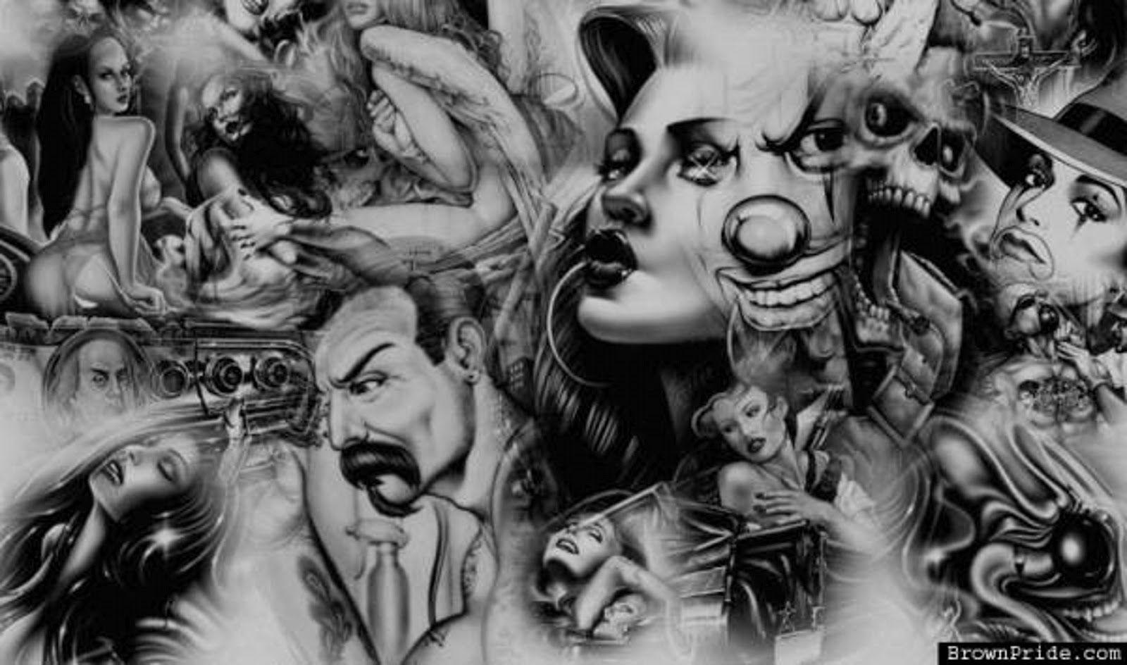 1600x944 Chicano Art Wallpaper