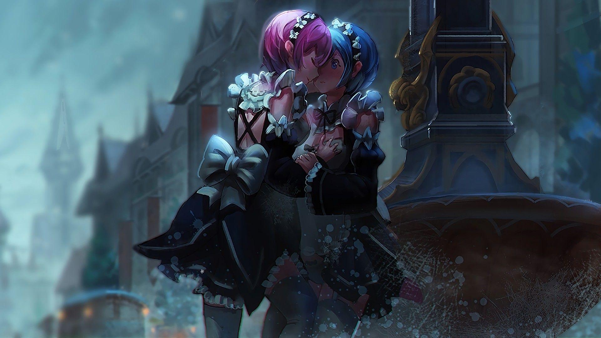1920x1080 Anime Gamer Girl Wallpaper