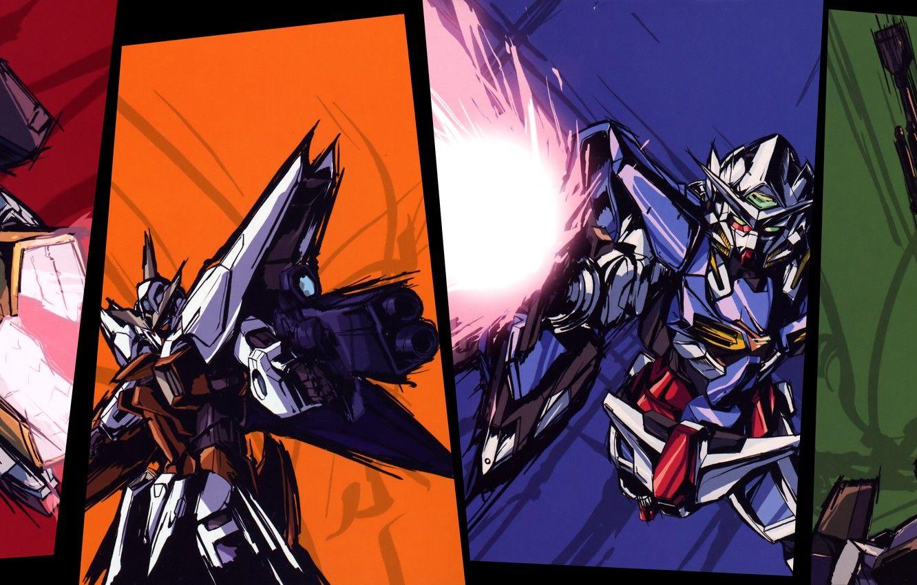 1332x850 Wallpaper anime, pop, drawing, gundam gundam image for desktop, section прочее