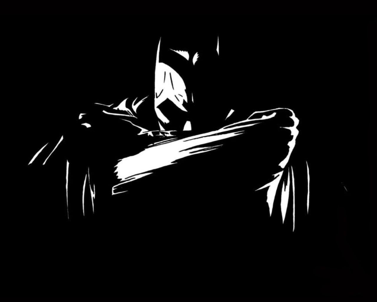 1280x1024 does anyone have the picture of batman grabbing jokerthroatand everyone deskx1024 wallpaper. Batman wallpaper, Black batman, Batman