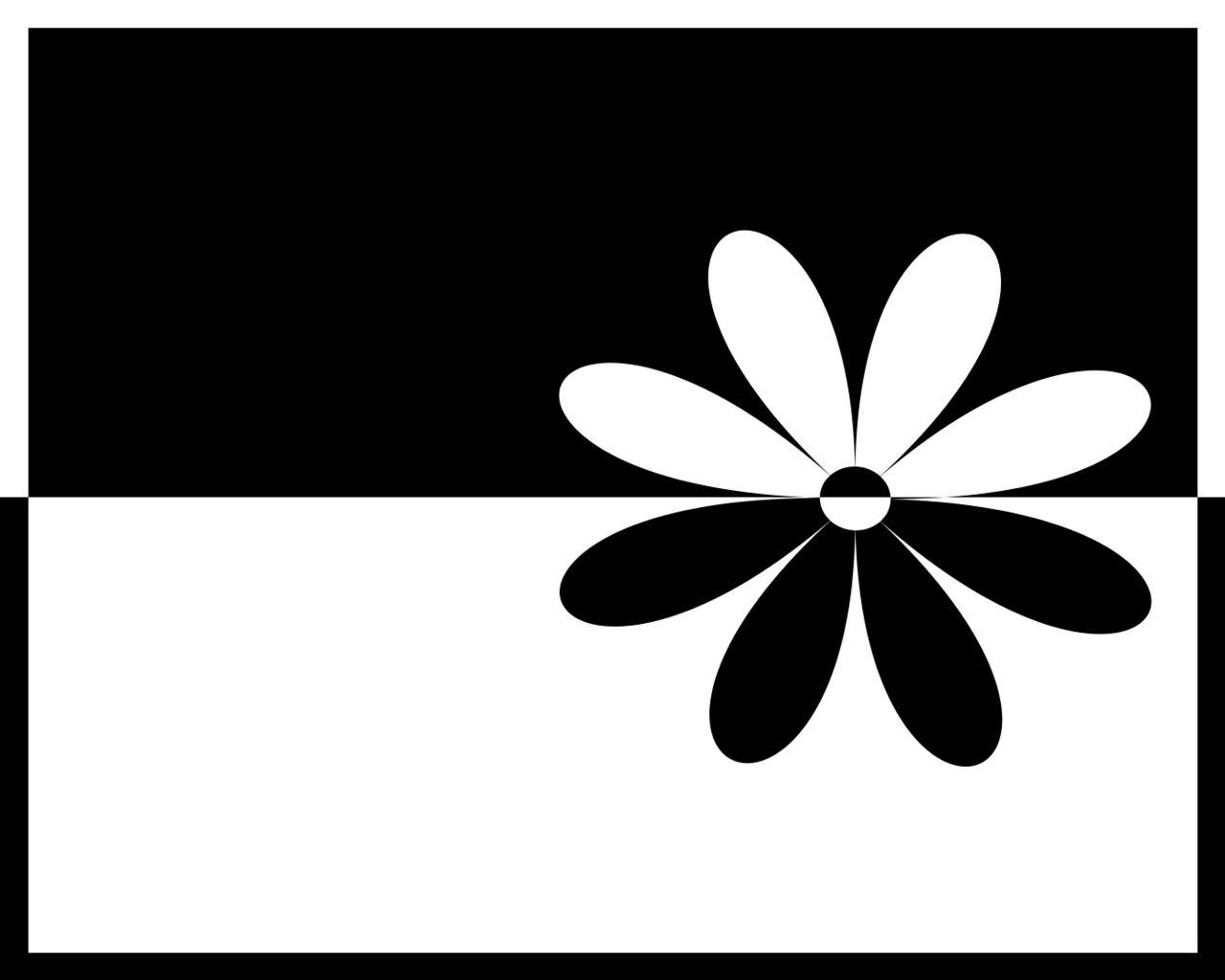 1280x1024 black white wallpaper