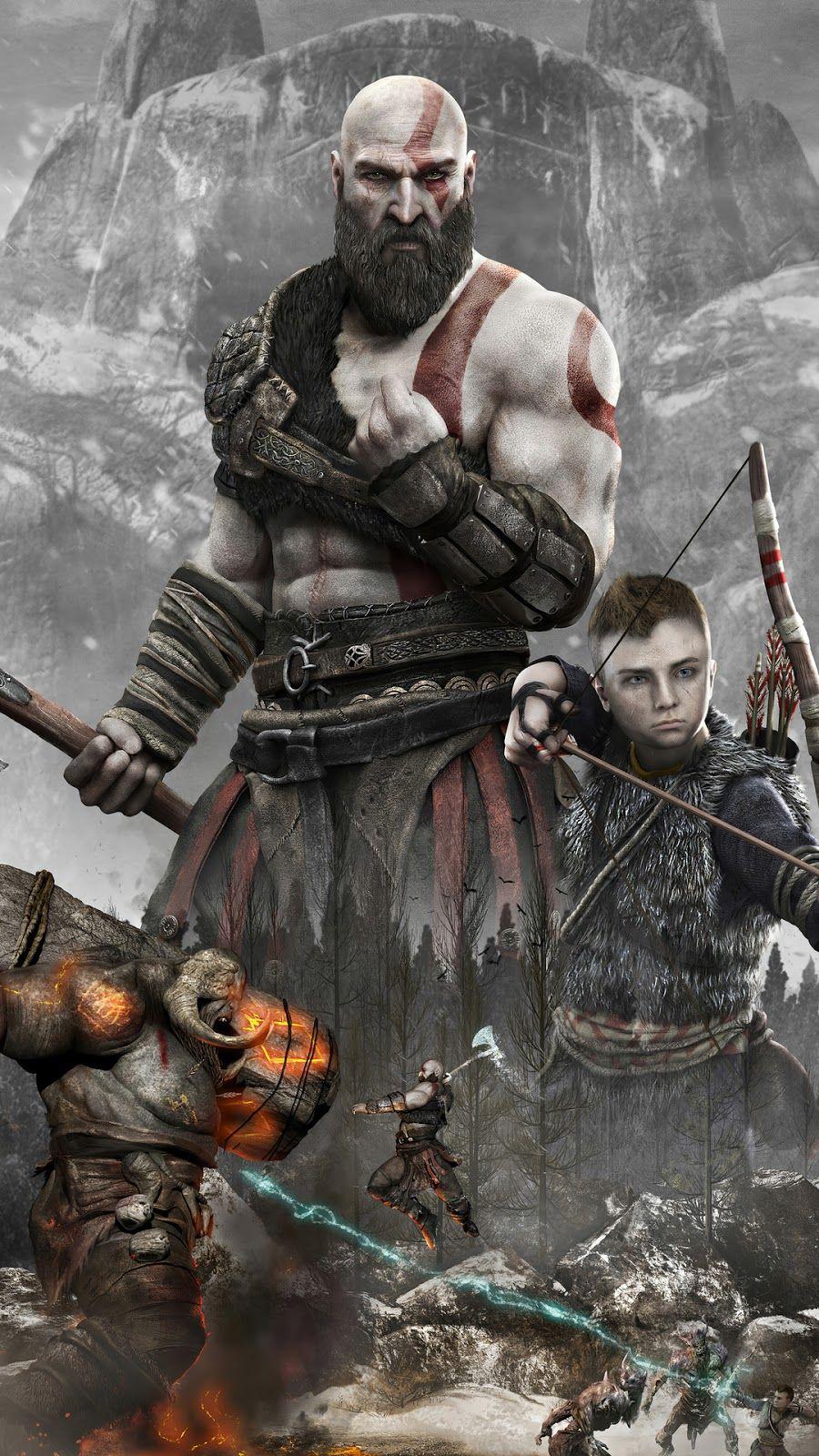 900x1600 Download Wallpaper God Of War, Hd, 4k Image Of War 4 Wallpaper Android