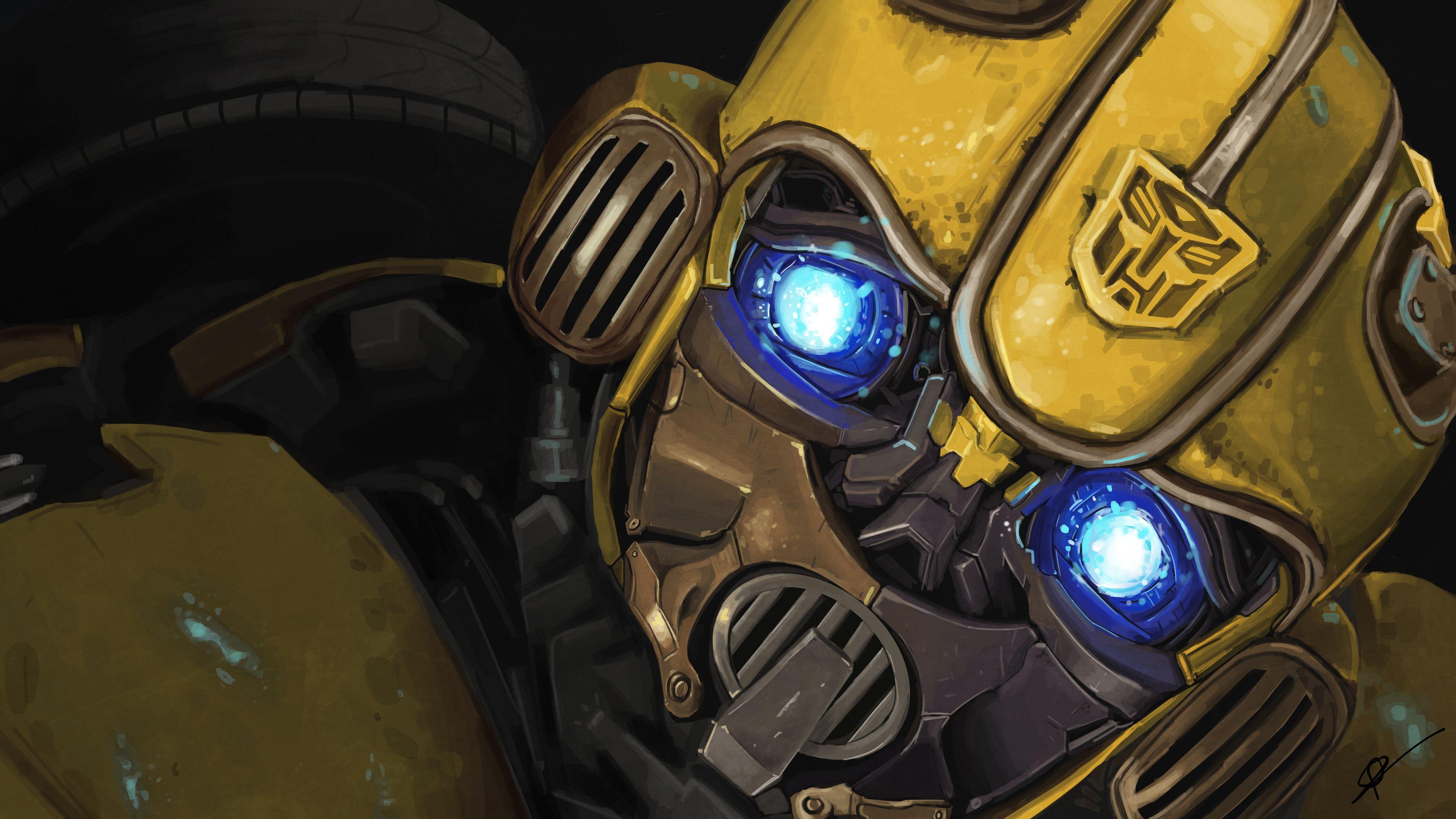 3840x2160 Bumblebee 4K 8K HD Transformers Wallpaper