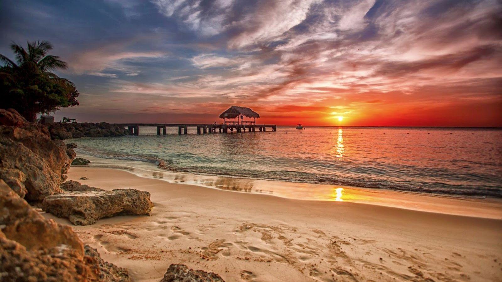 1600x900 Free download Summer Sunset HD Desktop Wallpaper [1600x1000] for your Desktop, Mobile & Tablet. Explore Summer Sunset Wallpaper. Free Tropical Desktop Wallpaper, Tropical Beach Sunset Wallpaper, Free Sunset Wallpaper for Desktop