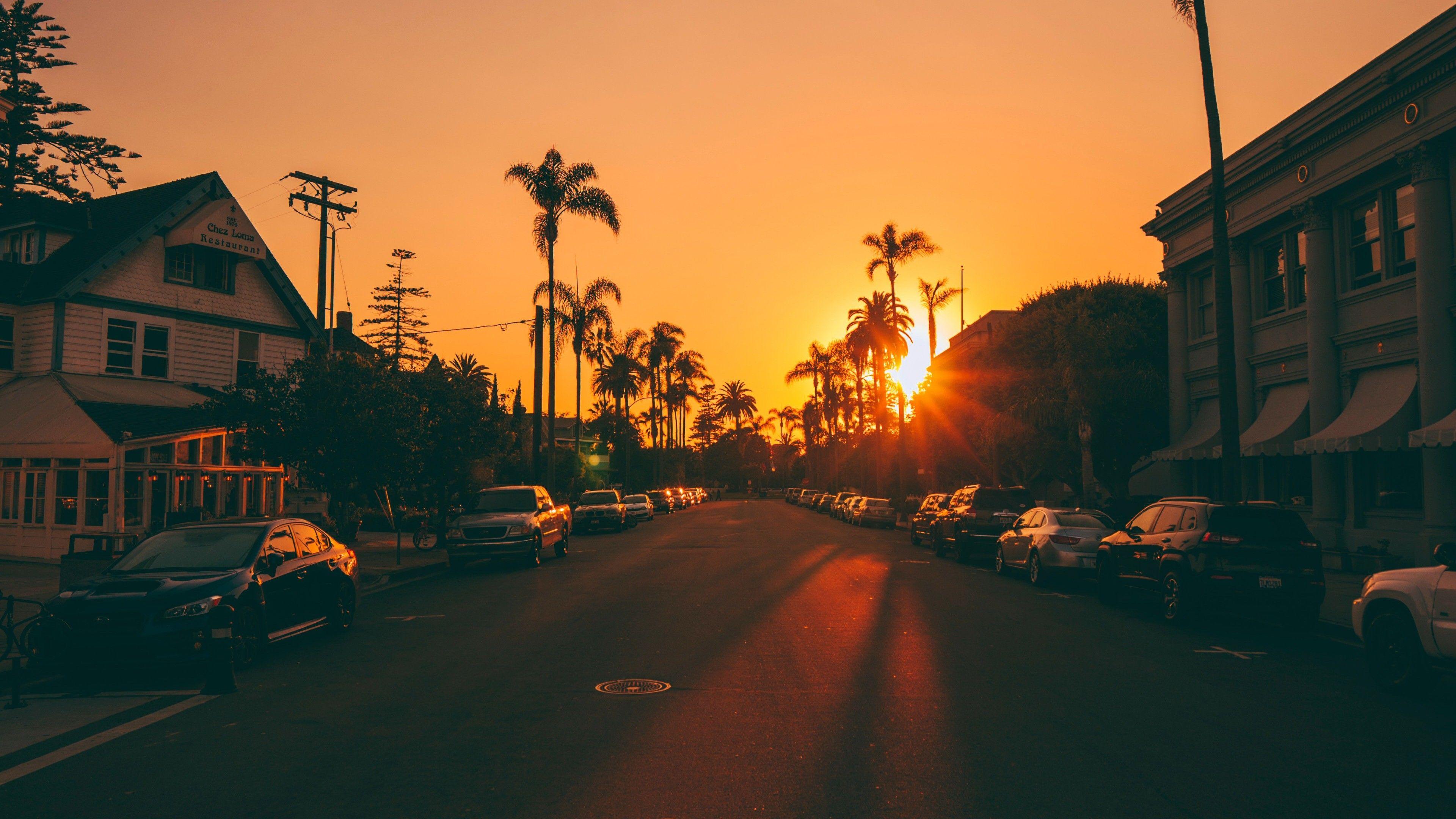 3840x2160 Beautiful Sunset in Summer Season 4K HD Photo