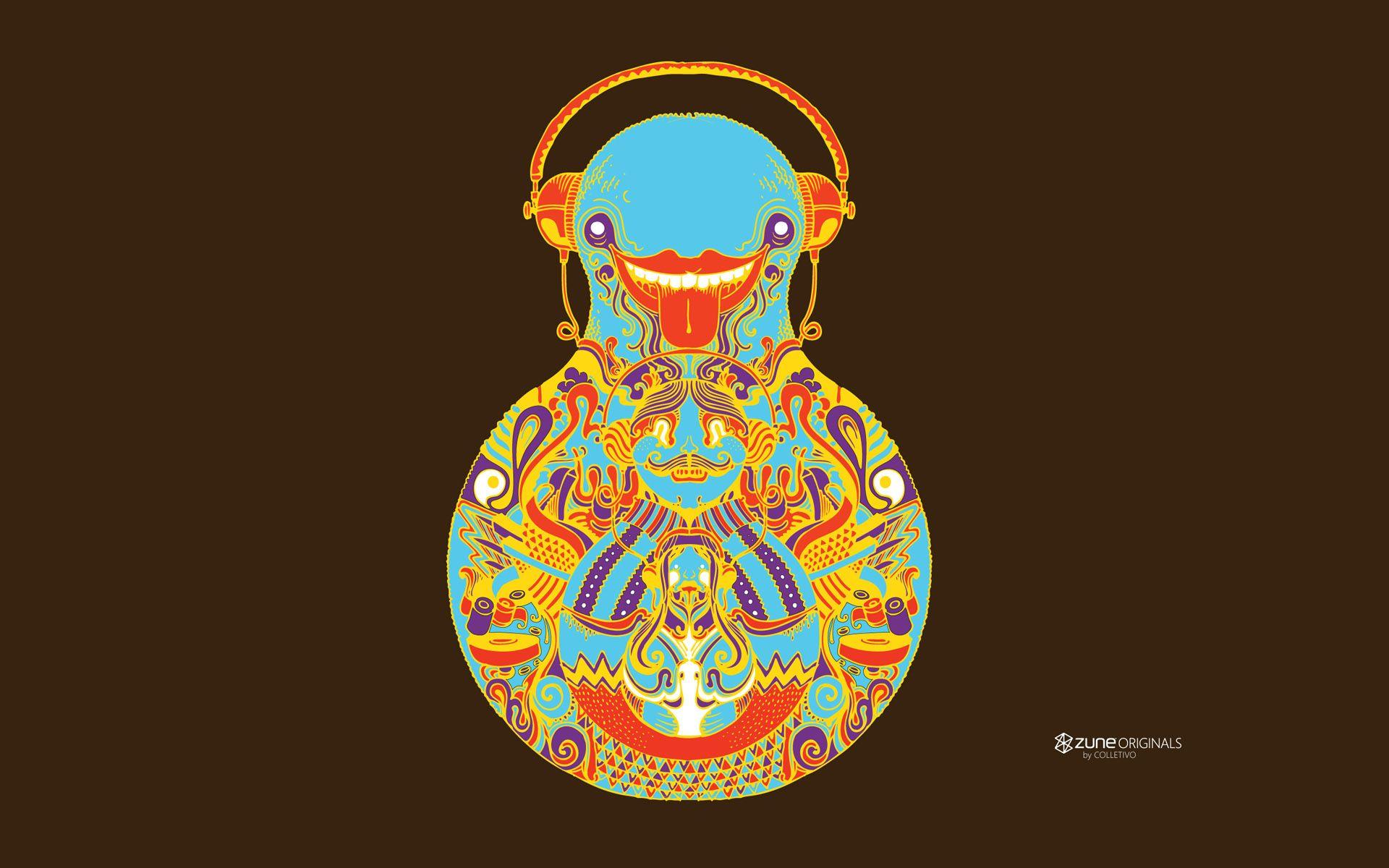 1920x1200 Zune Zodiac Wallpaper
