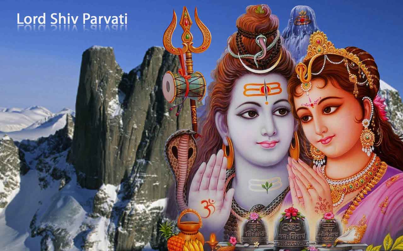 1280x800 Durganavratri.in: Lord Shiva Parvati Wallpaper Download