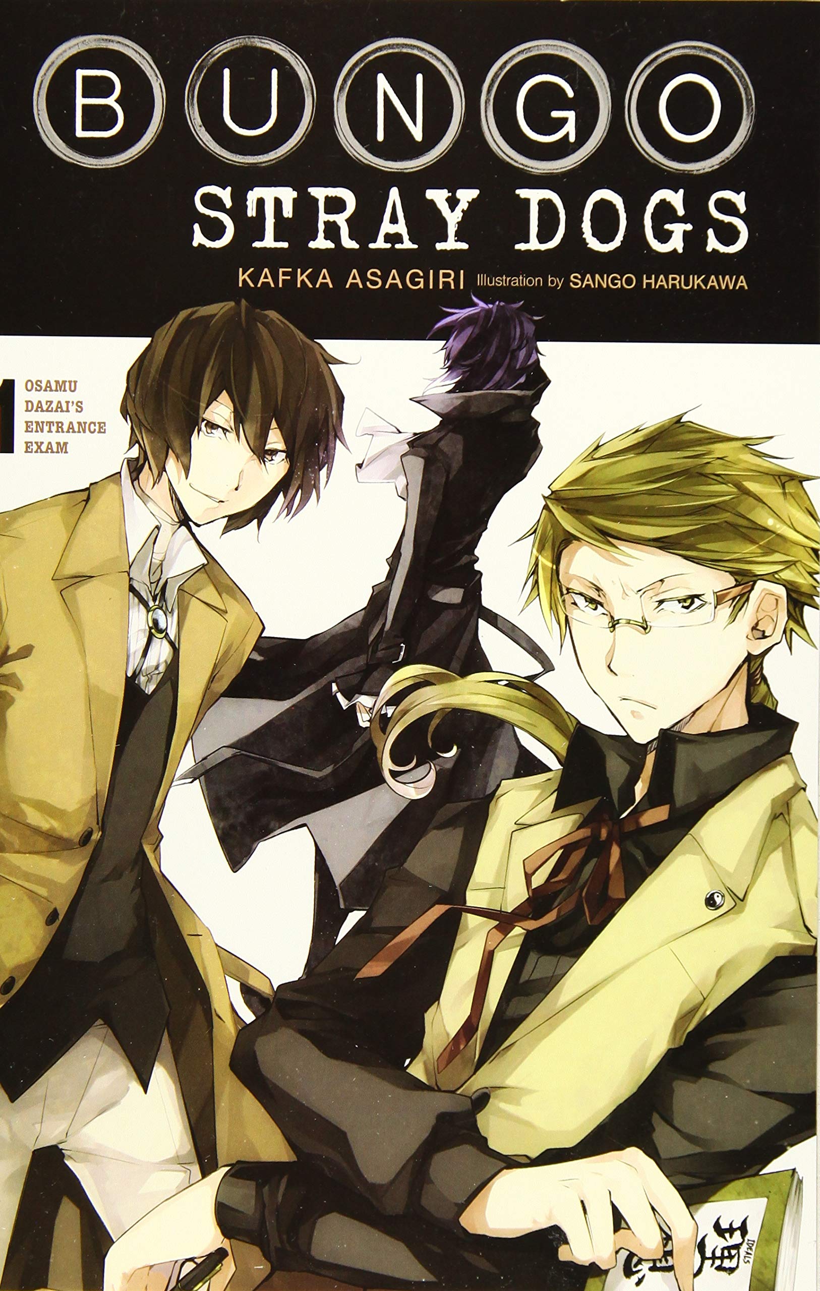 1626x2560 Bungo Stray Dogs, Vol. 1 light novel : Osamu Dazai's Entrance Exam: Amazon.ca: Asagiri, Kafka, Harukawa, Sango: Books