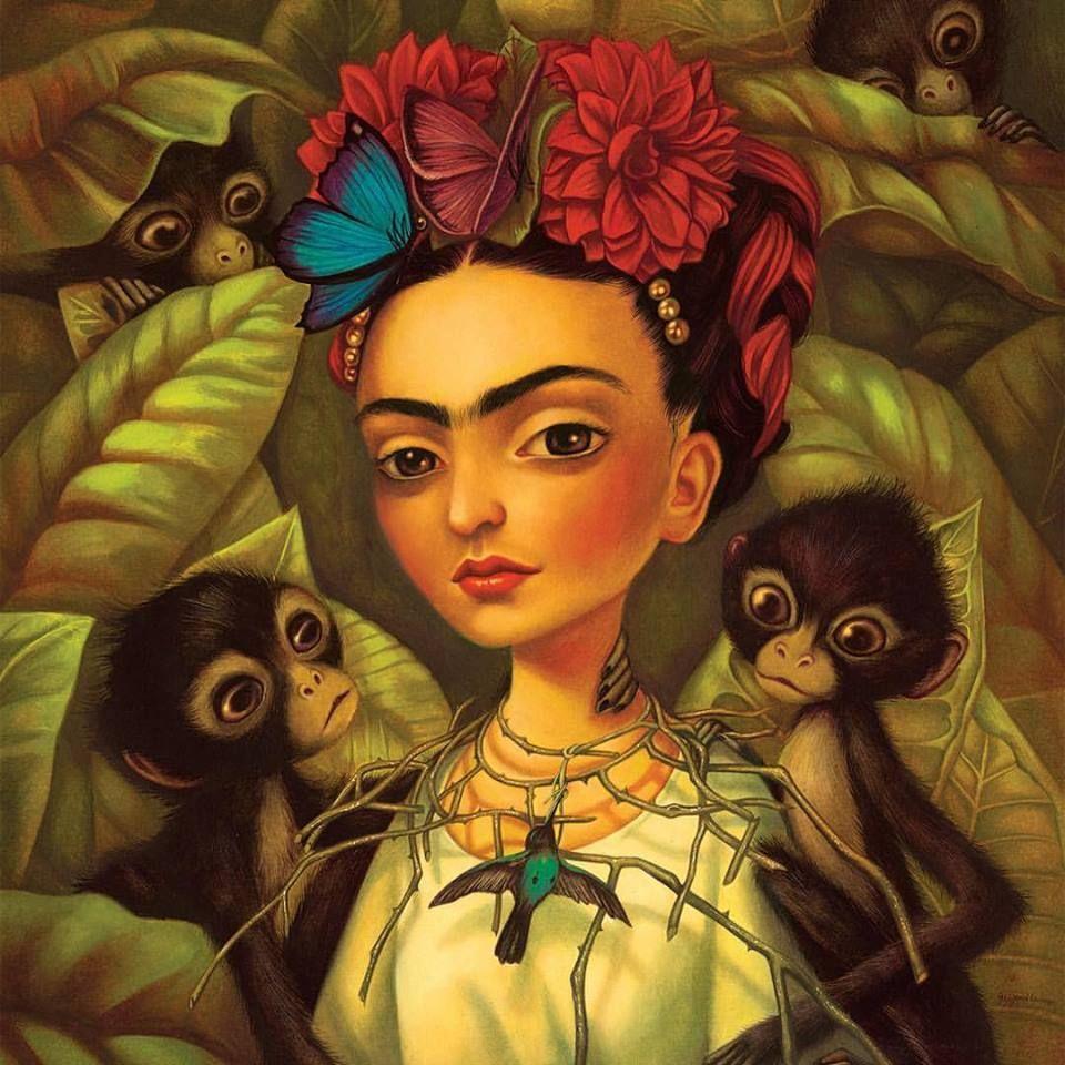 960x960 Frida #Kahlo #Illustrations #Benjamin #Lacombe. Mexican art, Frida kahlo art, Illustration