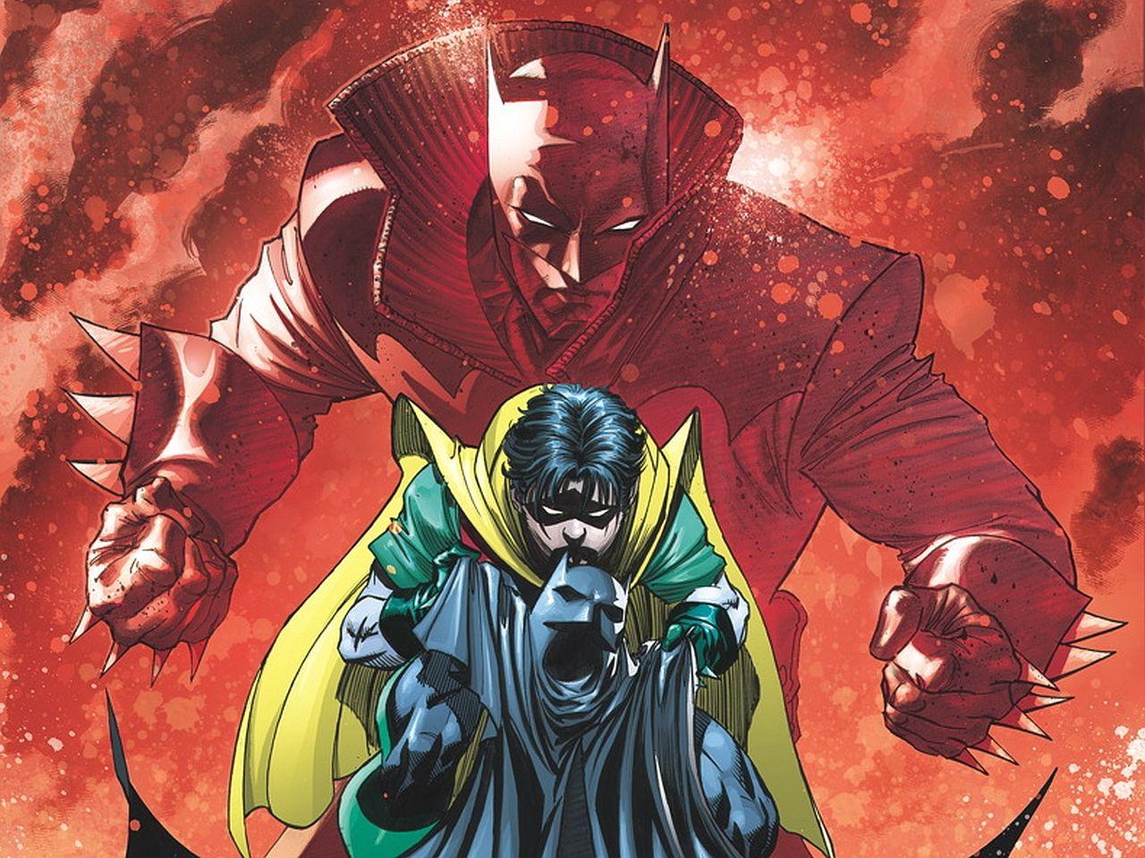 1280x959 Batman Damian Wayne Robin DC Comics Wallpaper:1280x959