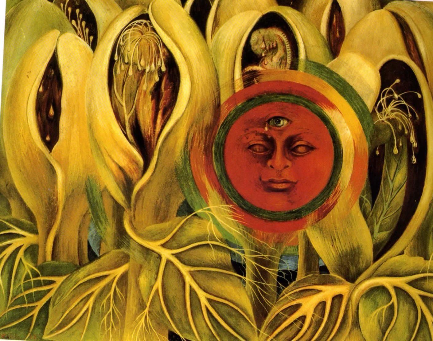 1410x1110 Frida Kahlo's Sun and Life 1947. Kahlo paintings, Frida kahlo paintings, Frida kahlo art