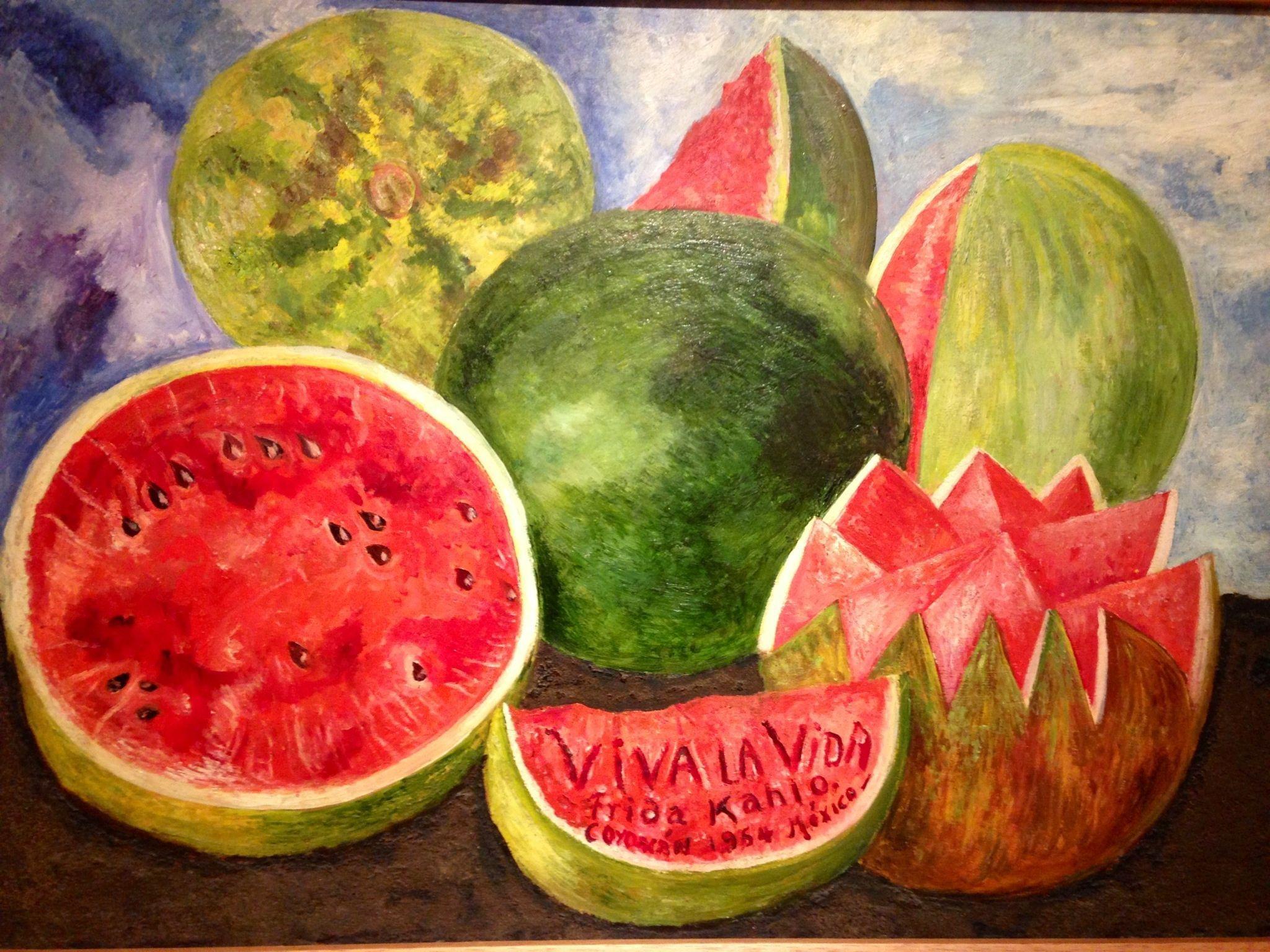 2048x1536 Veronica Roth magic. Frida kahlo paintings, Watermelon painting, Kahlo paintings