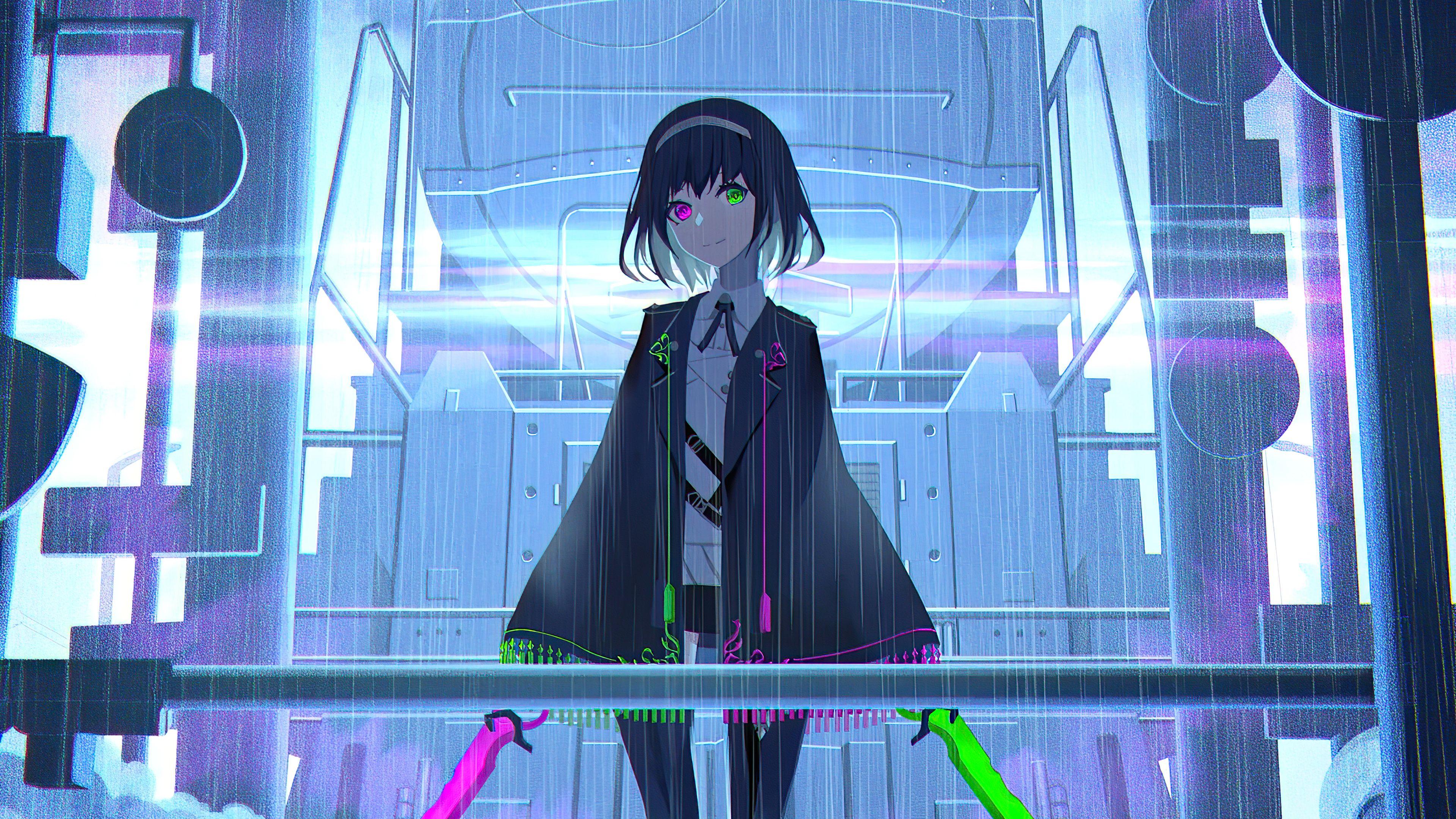 3840x2160 Anime Girl With Two Swords 4k, HD Anime, 4k Wallpaper, Image, Background, Photo and Picture