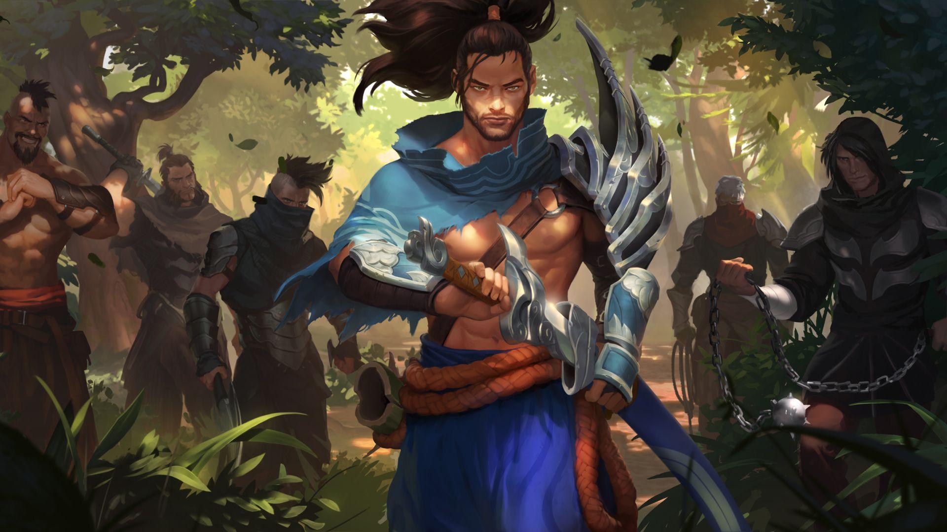 1920x1080 Yasuo League Of Legends 1080P Laptop Full HD Wallpaper, HD Games 4K Wallpaper, Image, Photo and Background