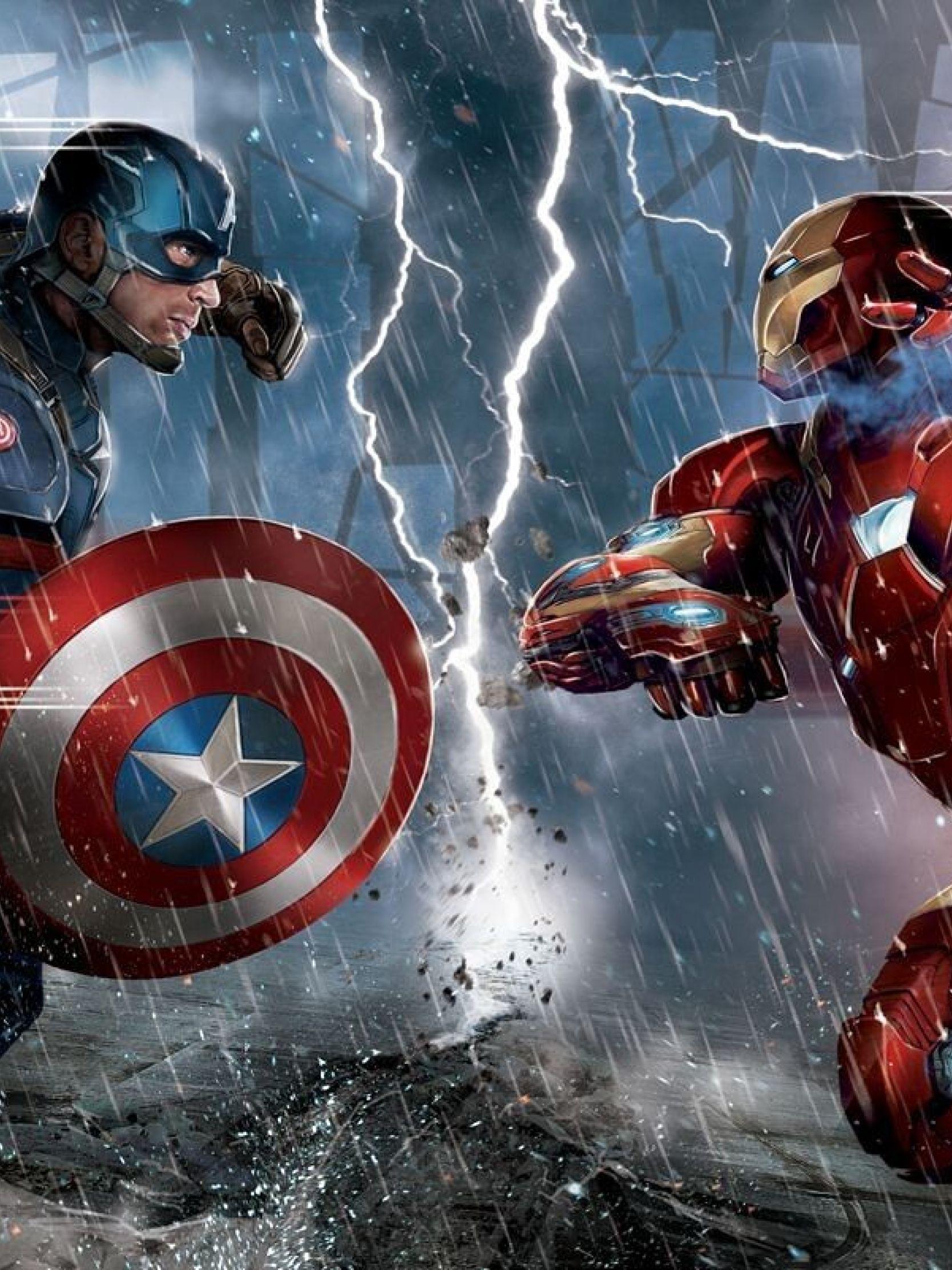 1668x2224 Captain America Civil War HD Wallpaper 1668x2224 Resolution Wallpaper, HD Movies 4K Wallpaper, Image, Photo and Background