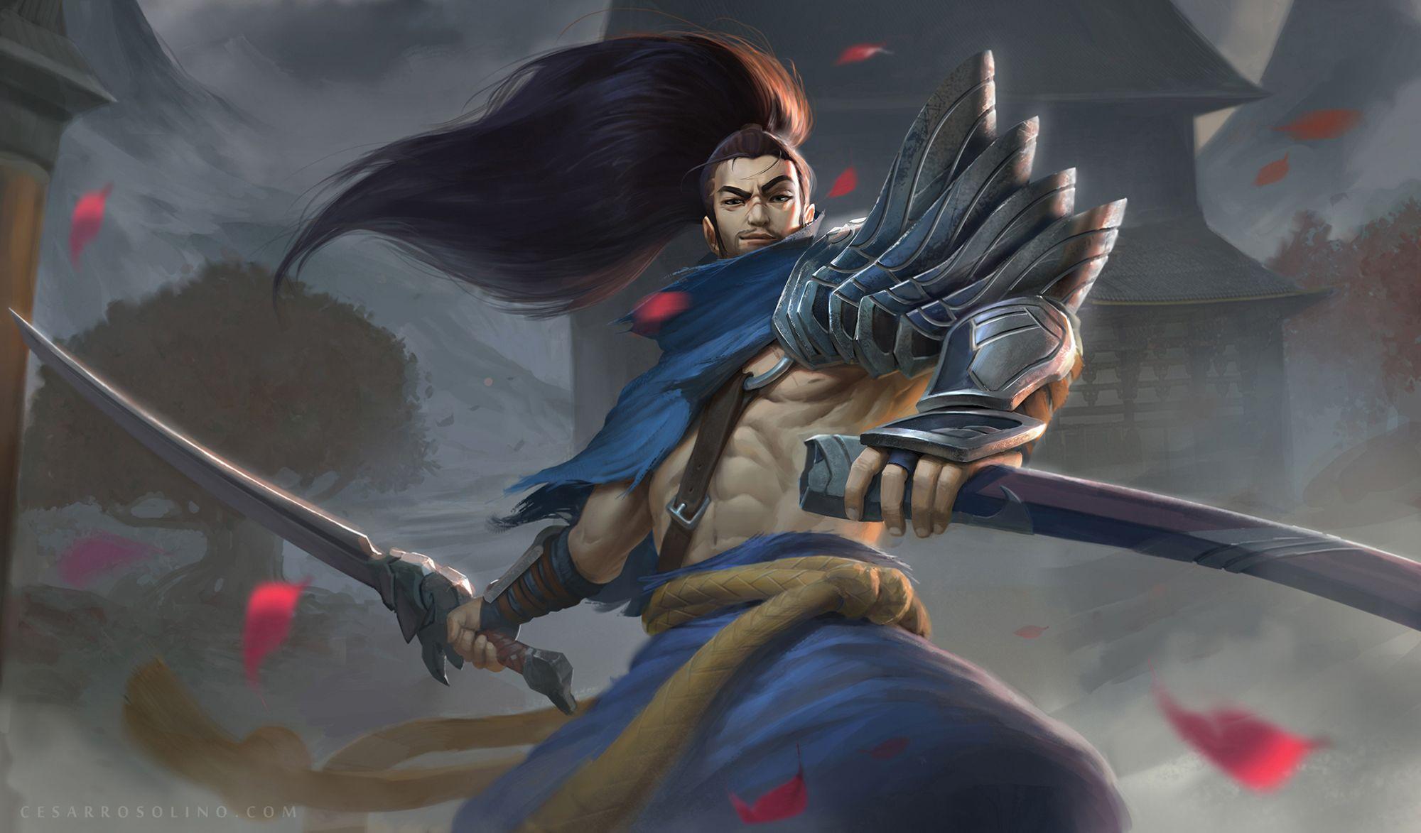 2000x1173 Yasuo LOL Wallpaper Best Wallpaper Full HD Free Download