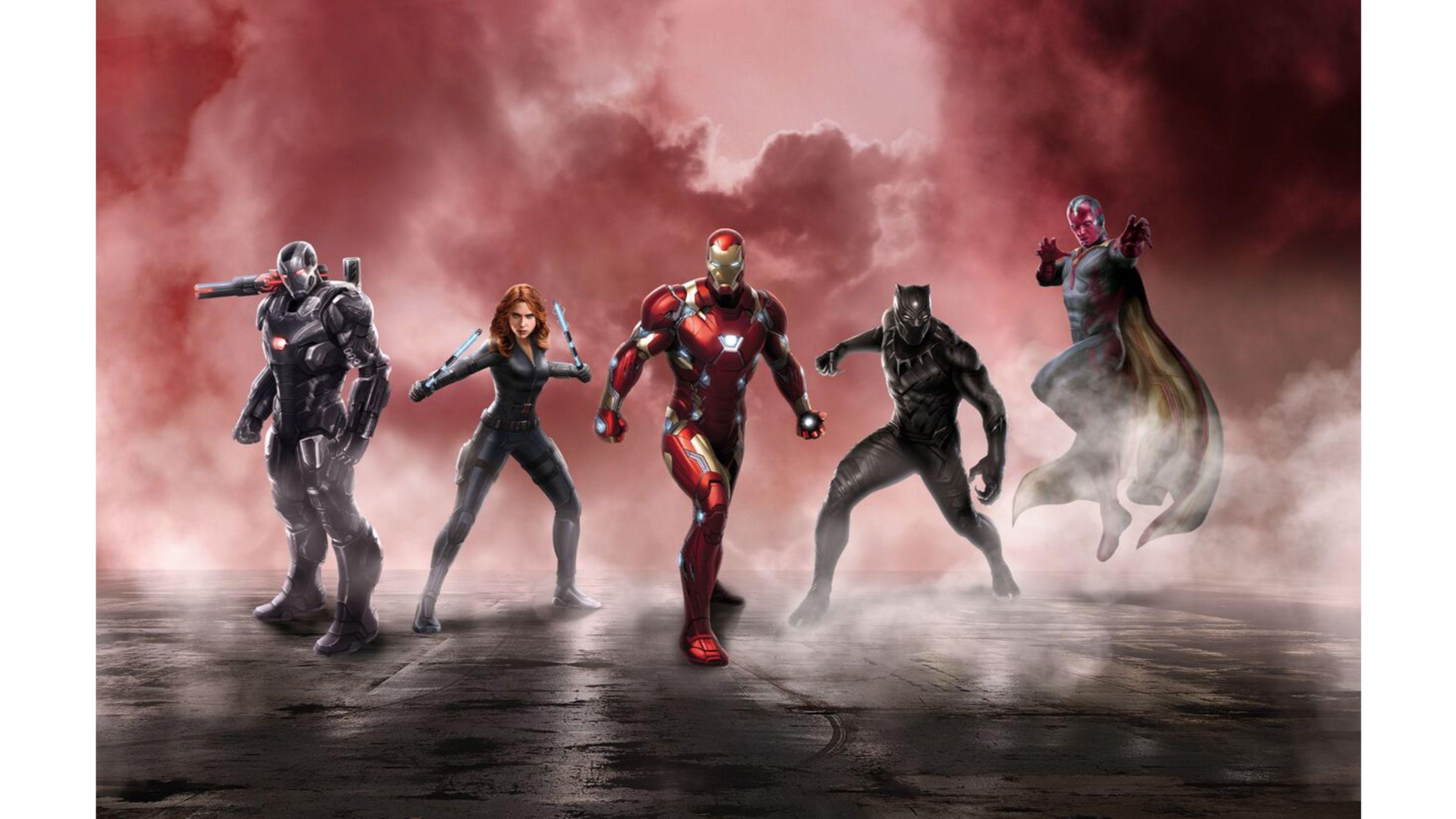 3840x2160 Captain America Civil War 4K wallpaper