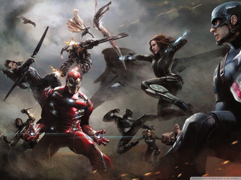1024x768 Captain America Civil War Artwork Ultra HD Desktop Background Wallpaper for 4K UHD TV : Widescreen & UltraWide Desktop & Laptop : Tablet