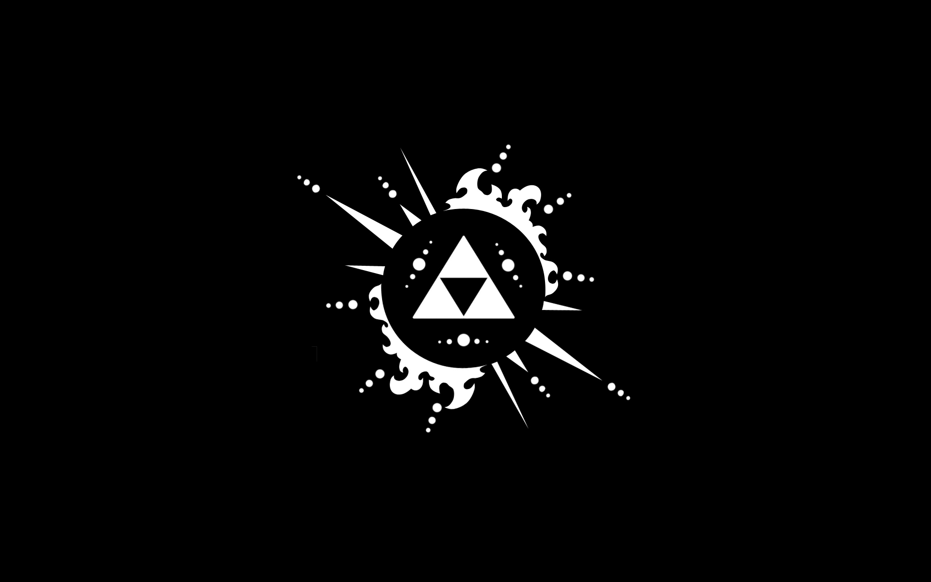 1920x1200 Triforce the legend of zelda wallpaperx1200