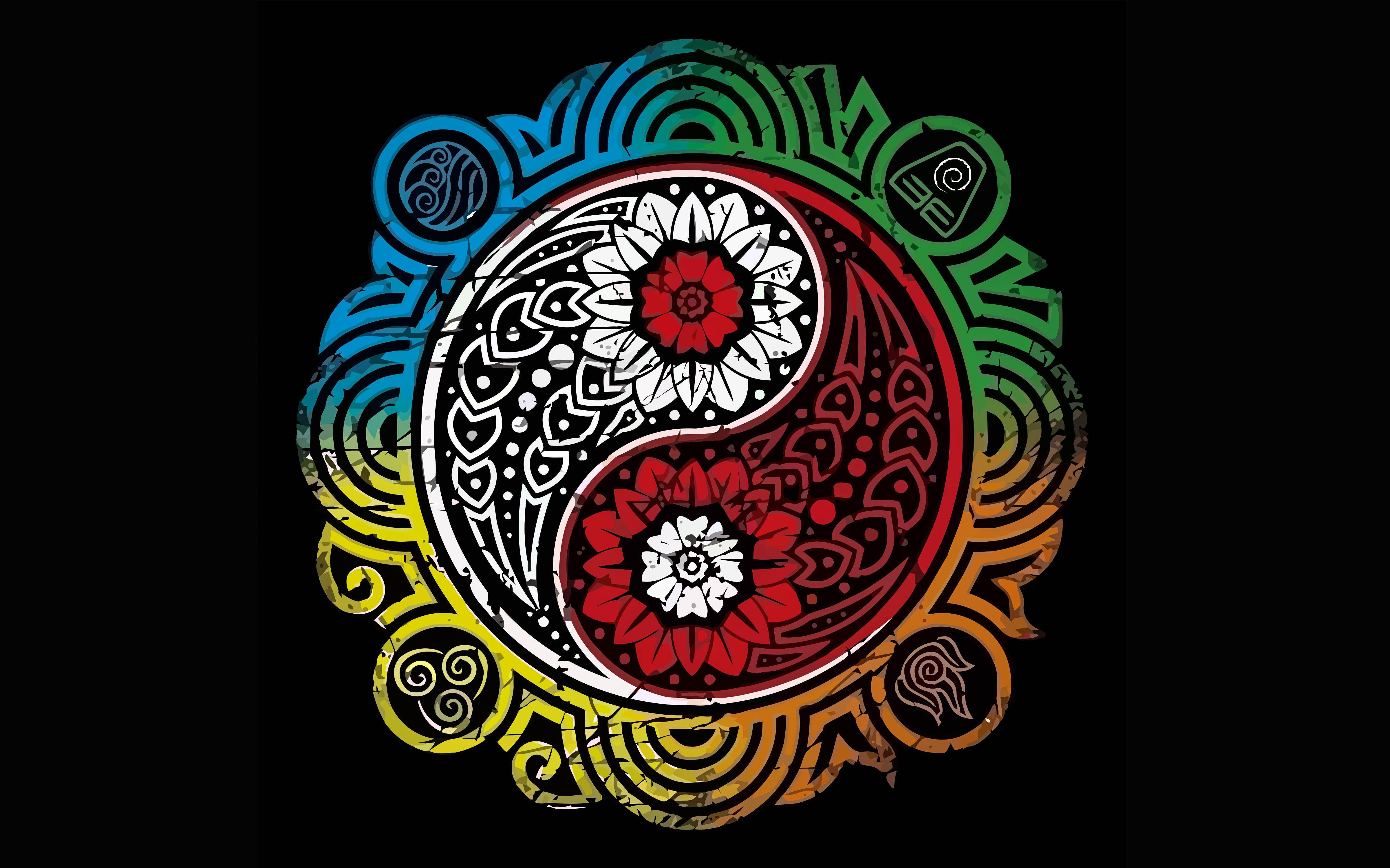 4800x3000 Ying Yang Wallpaper .