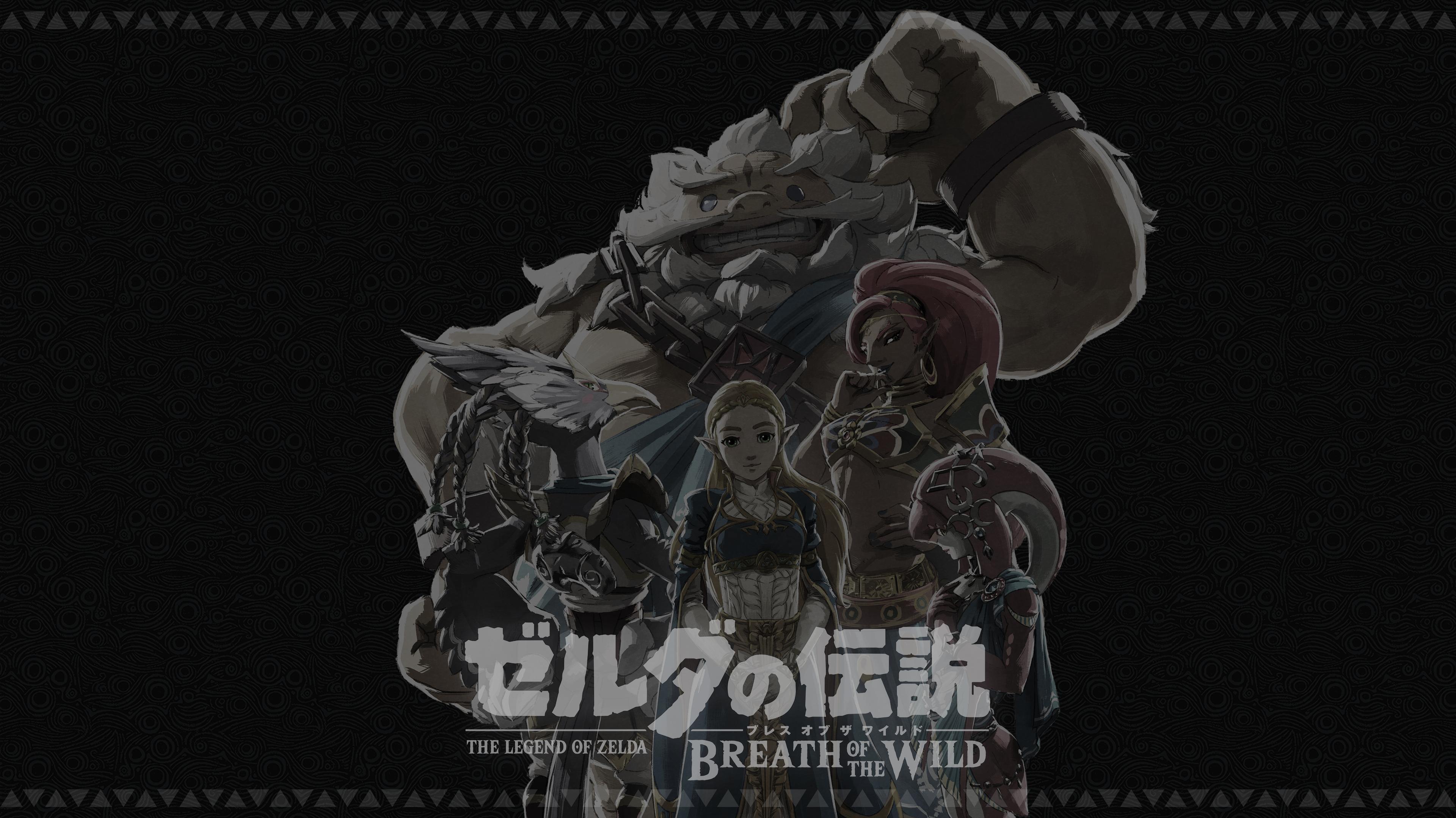 3840x2160 Dark Breath of the Wild Wallpaper