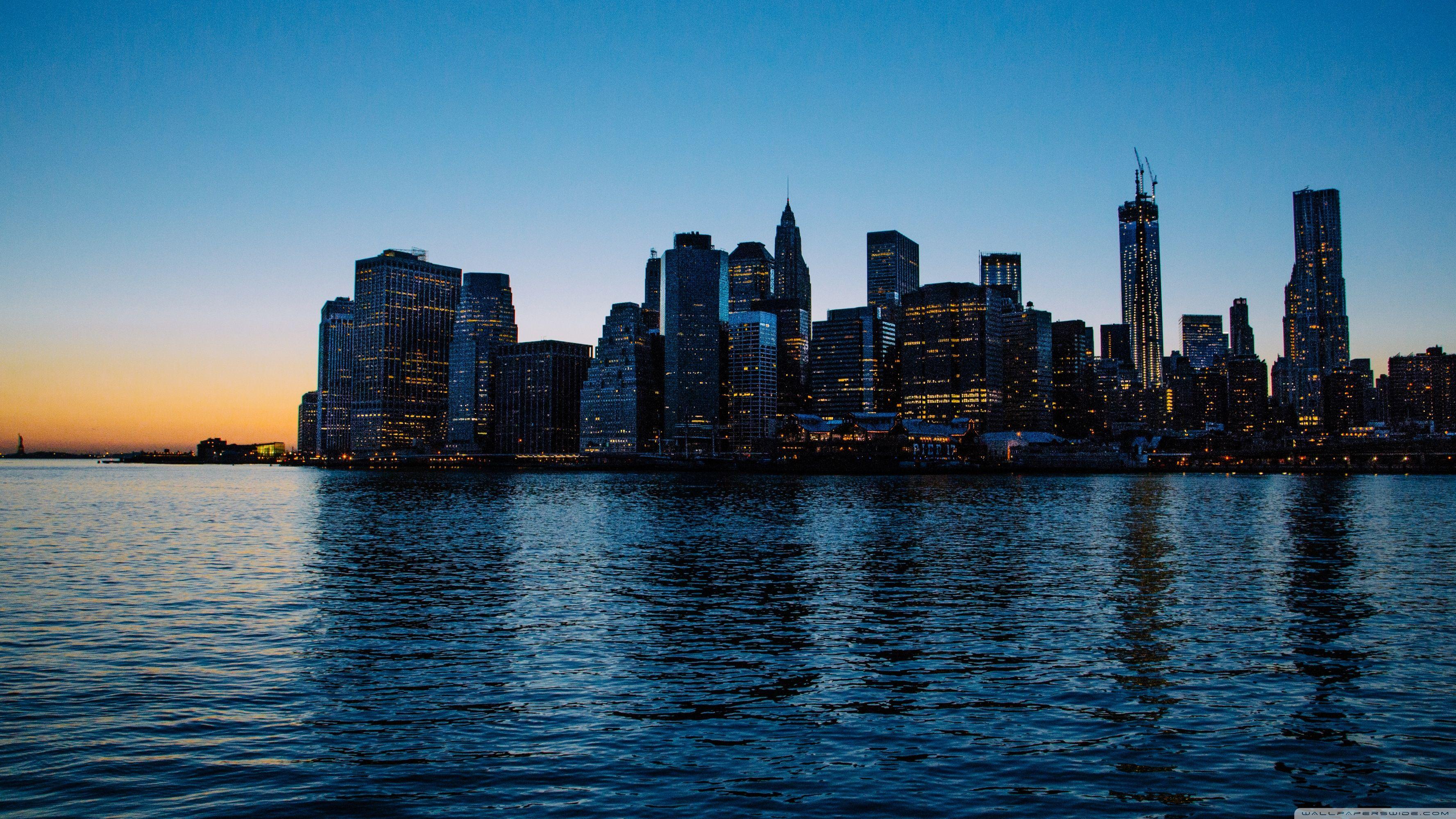 3554x1999 Lower Manhattan Ultra HD Desktop Background Wallpaper for 4K UHD TV : Widescreen & UltraWide Desktop & Laptop : Tablet