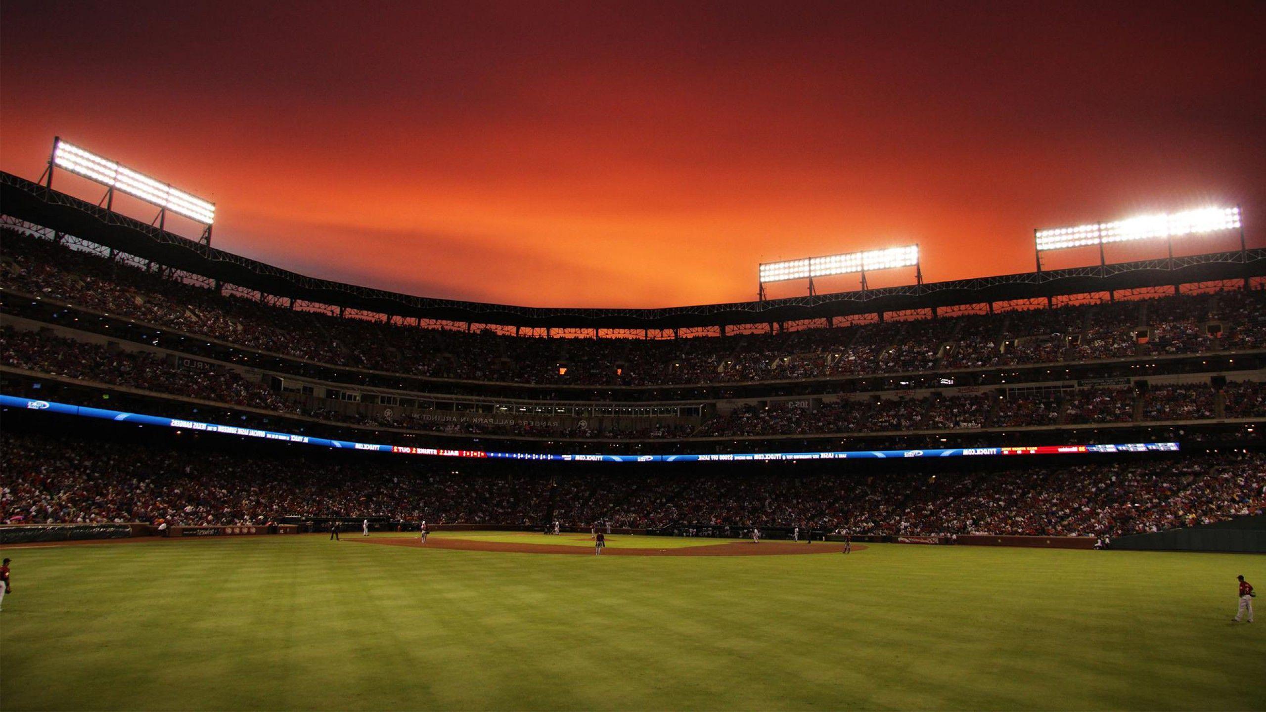 2560x1440 Baseball Stadium Wallpaper